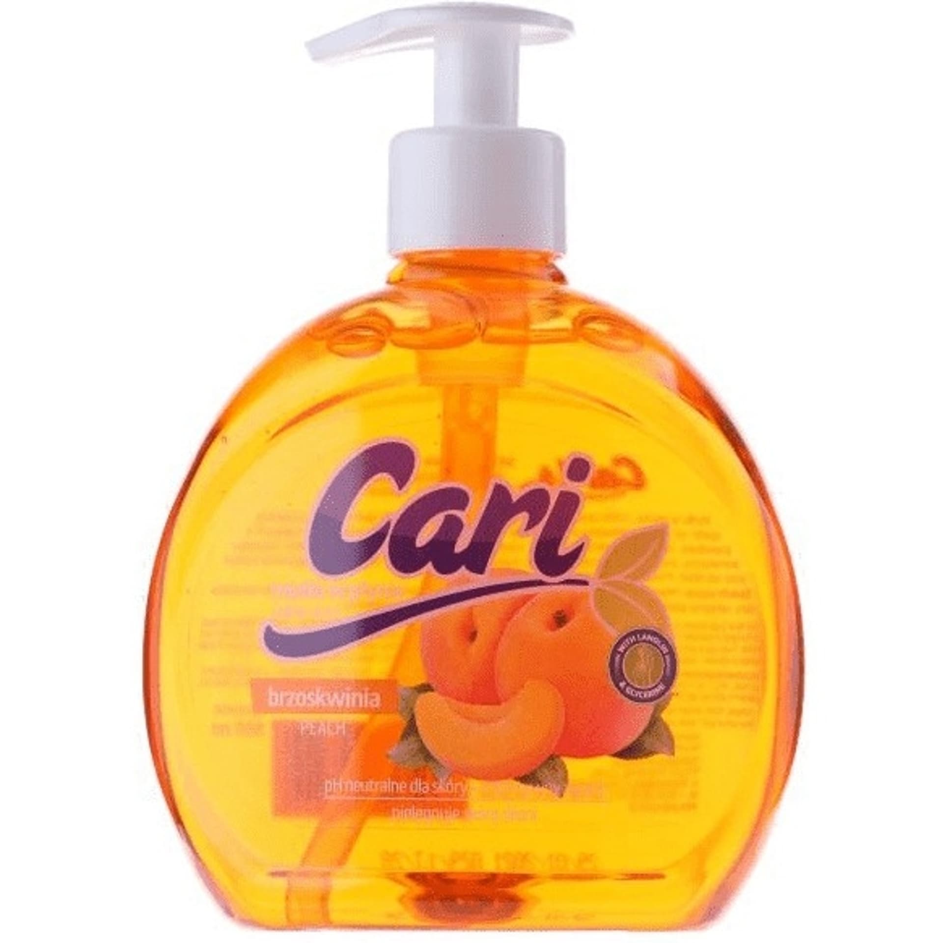 

Mydło w płynie CARI 500ml brzoskwinia 196144