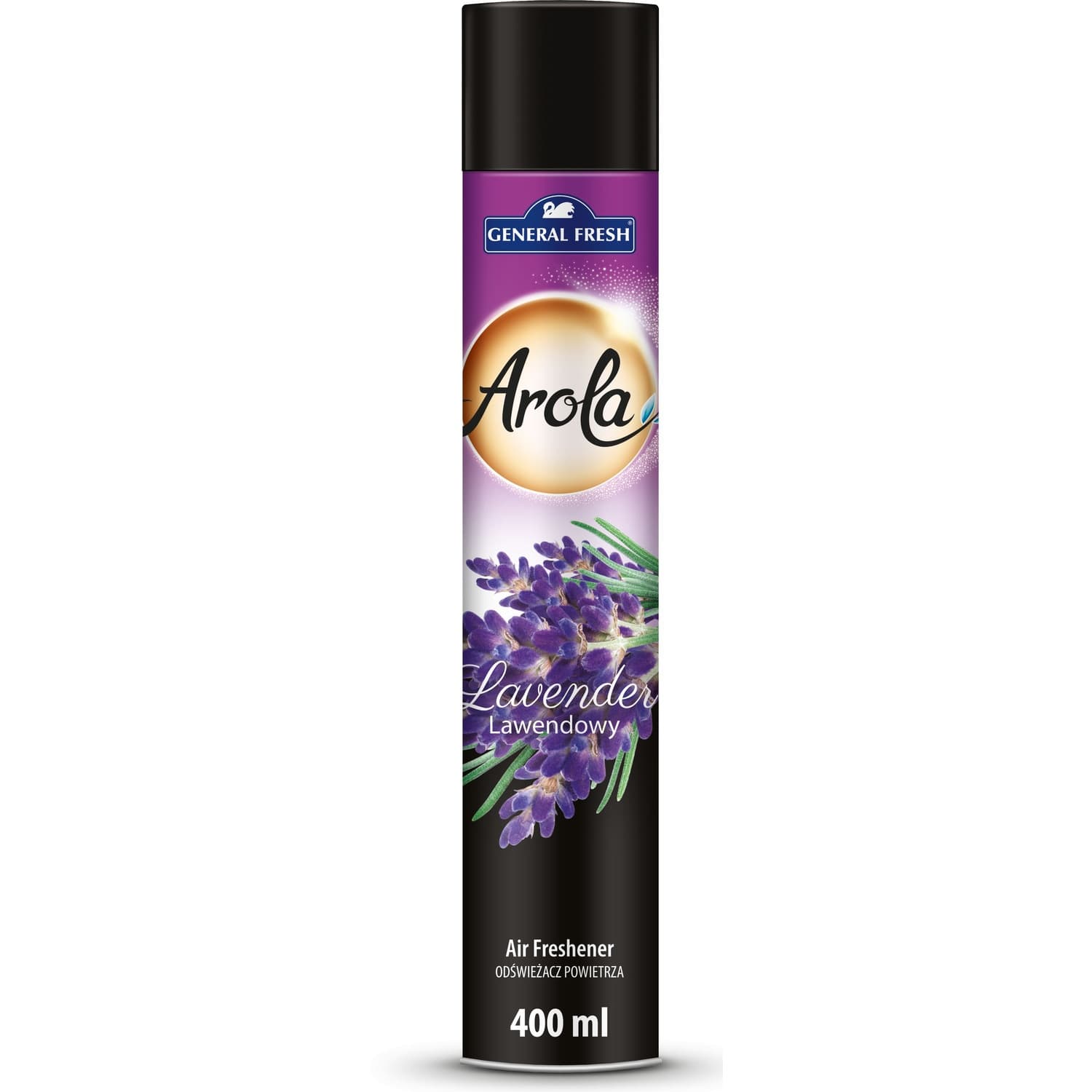 

Odświeżacz powietrza AROLA Spray 400ml lawenda GENERAL FRESH