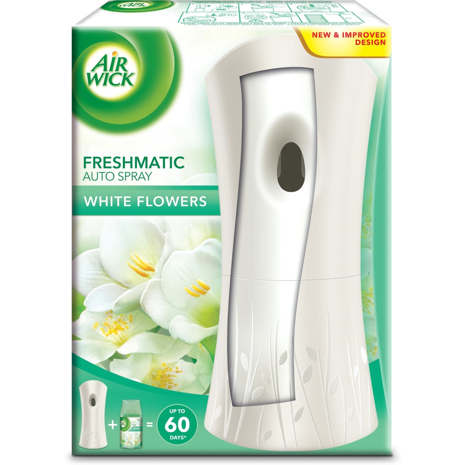 

Odświeżacz AIR WICK Freshmatic 250ml Białe Kwiaty Komplet