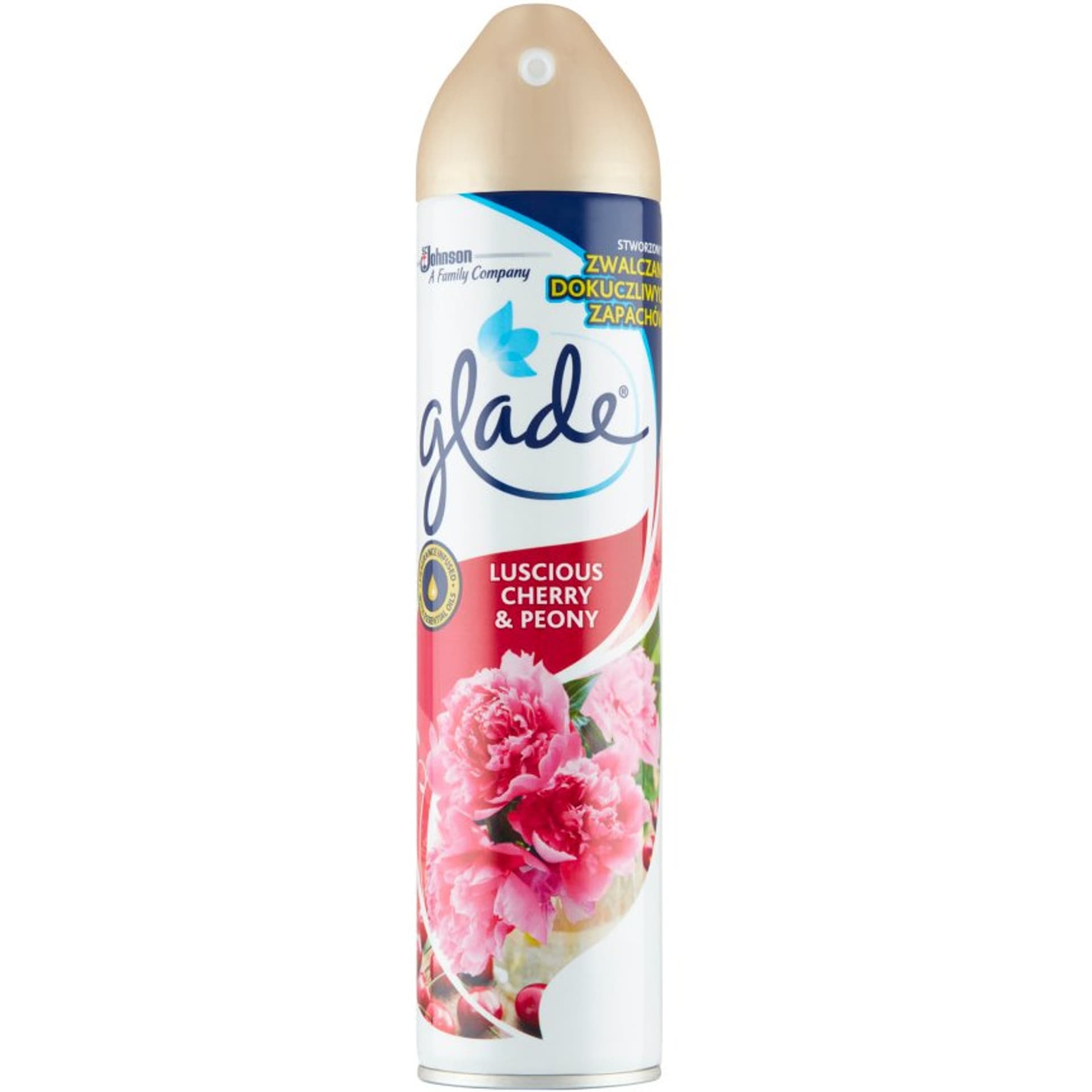 

Odświeżacz w sprayu BRISE/GLADE 300 ml Wiśnia z Piwonią