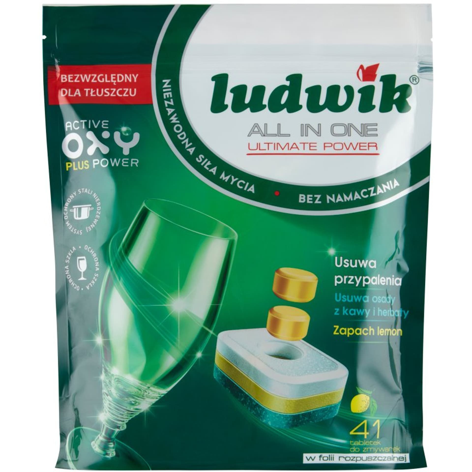

Tabletki do zmywarki LUDWIK(41 tabletek) zapach lemon All In One 228707, 41 tabletek) zapach lemon all in one 22870