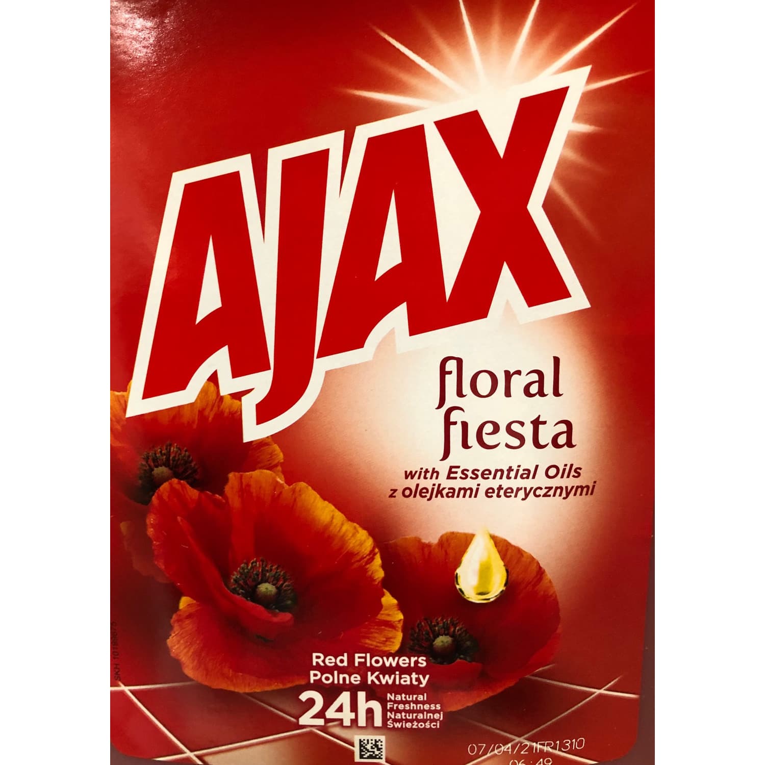 

Płyn do czyszczenia uniwersalny AJAX 5L polne kwiaty Floral Fiesta (czerwony)