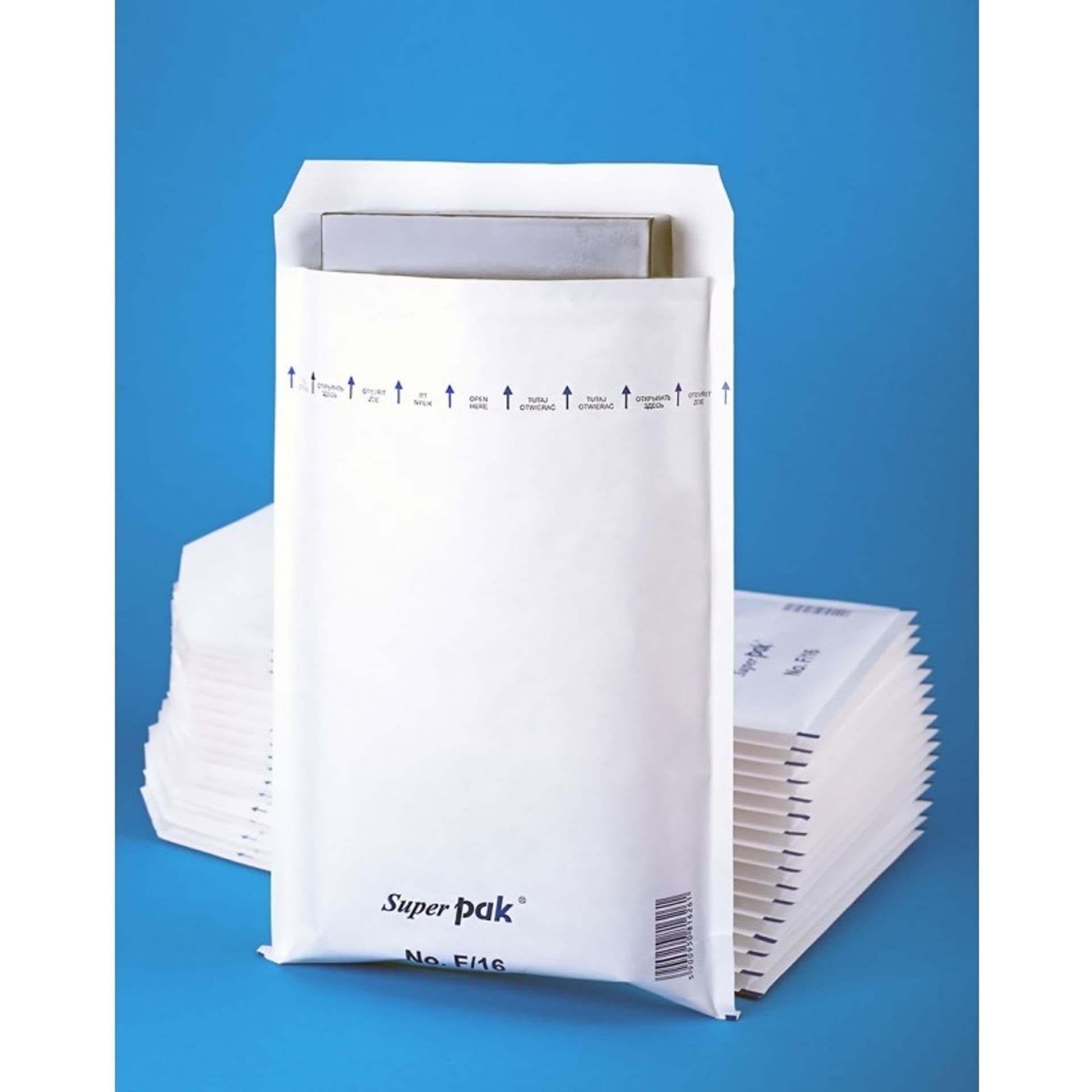 

Koperta bąbelkowa F/16 (10sztuk) 240x350/220x340 Super Pak, 10sztuk) 240x350/220x340 super pa
