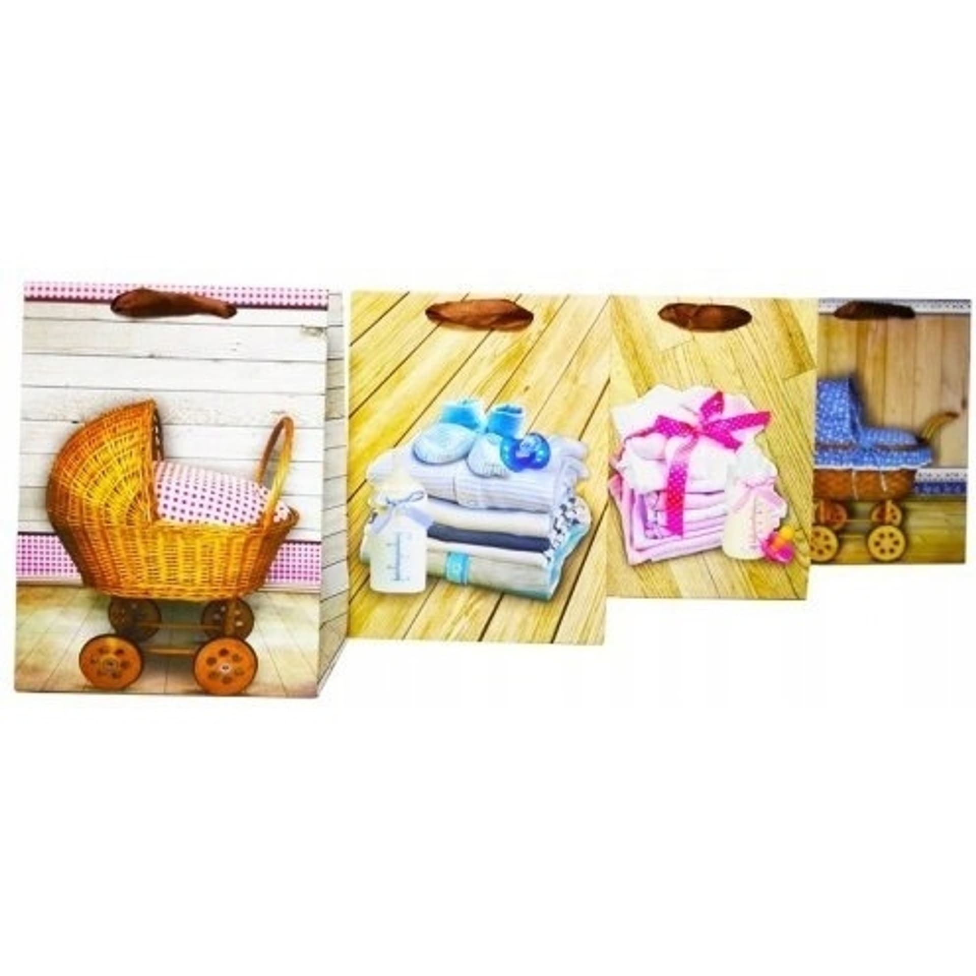 

Torebka LUX 210 A5 BABY 18x21x8.5cm (12) ROZETTE, 12) rozett