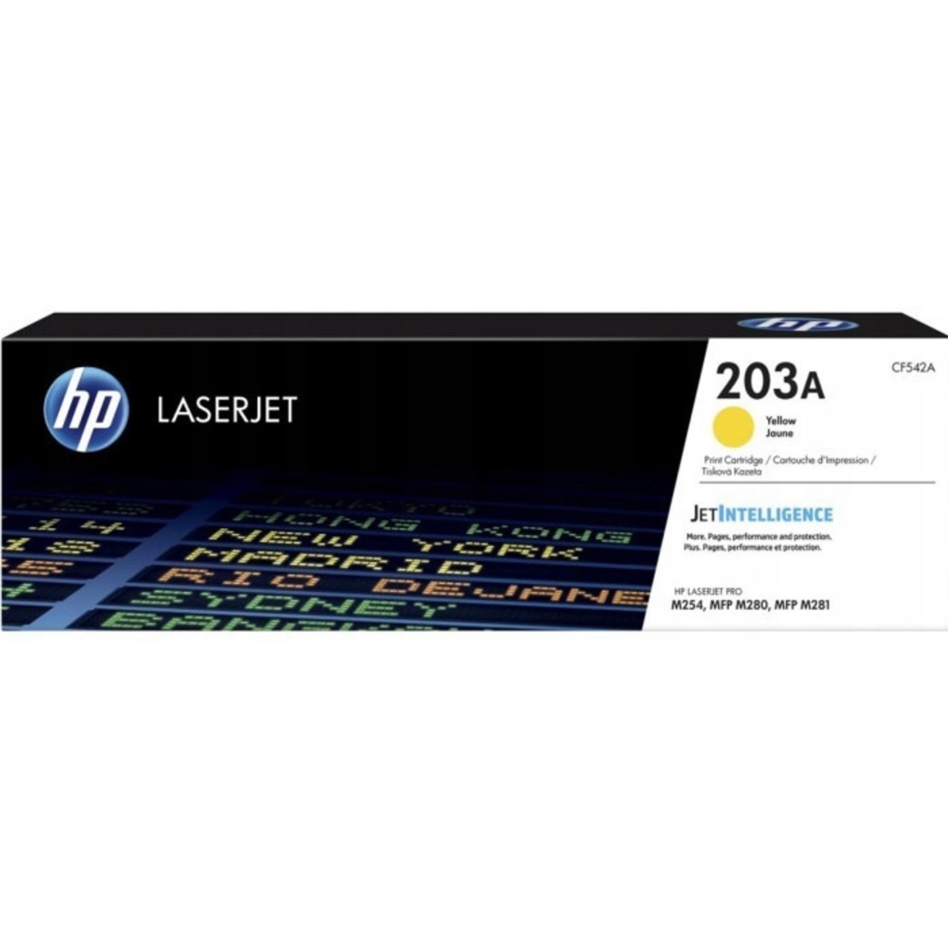 

Toner HP 203a Żółty CF542A
