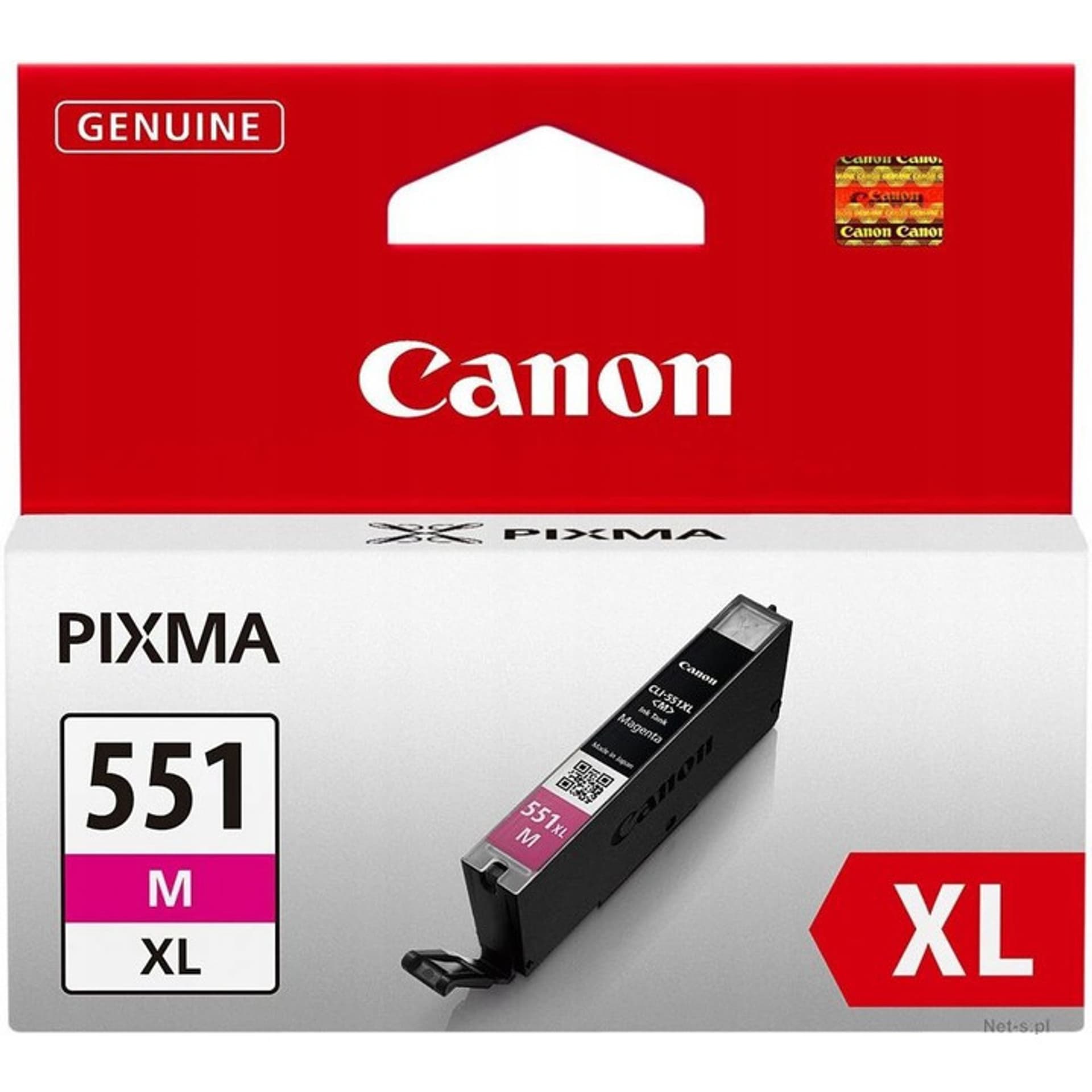 

Tusz Canon czerwony CLI-551MXL=CLI551MXL=6445B001, 315 str.