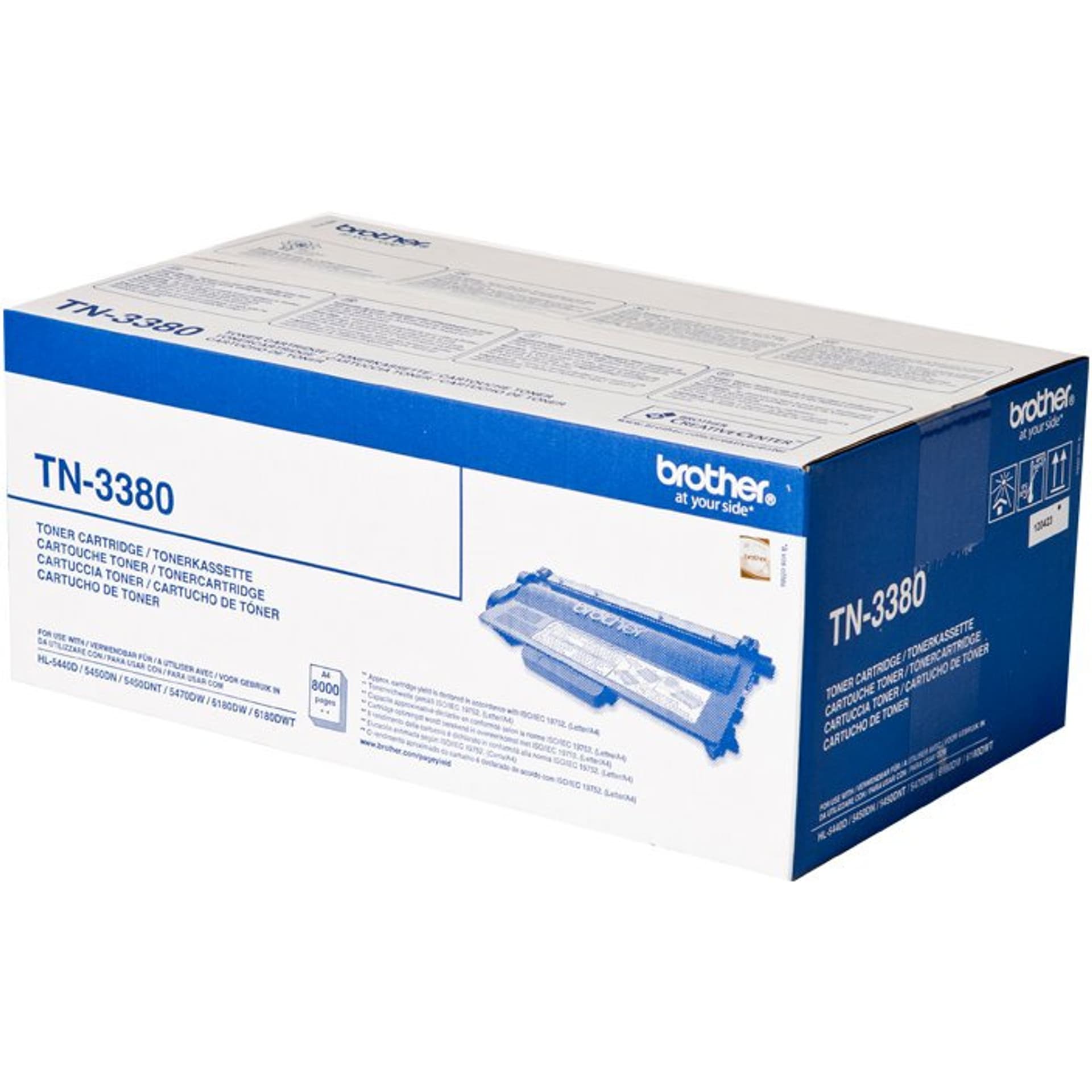 

Brother TN-3380 Toner Cartridge, Black