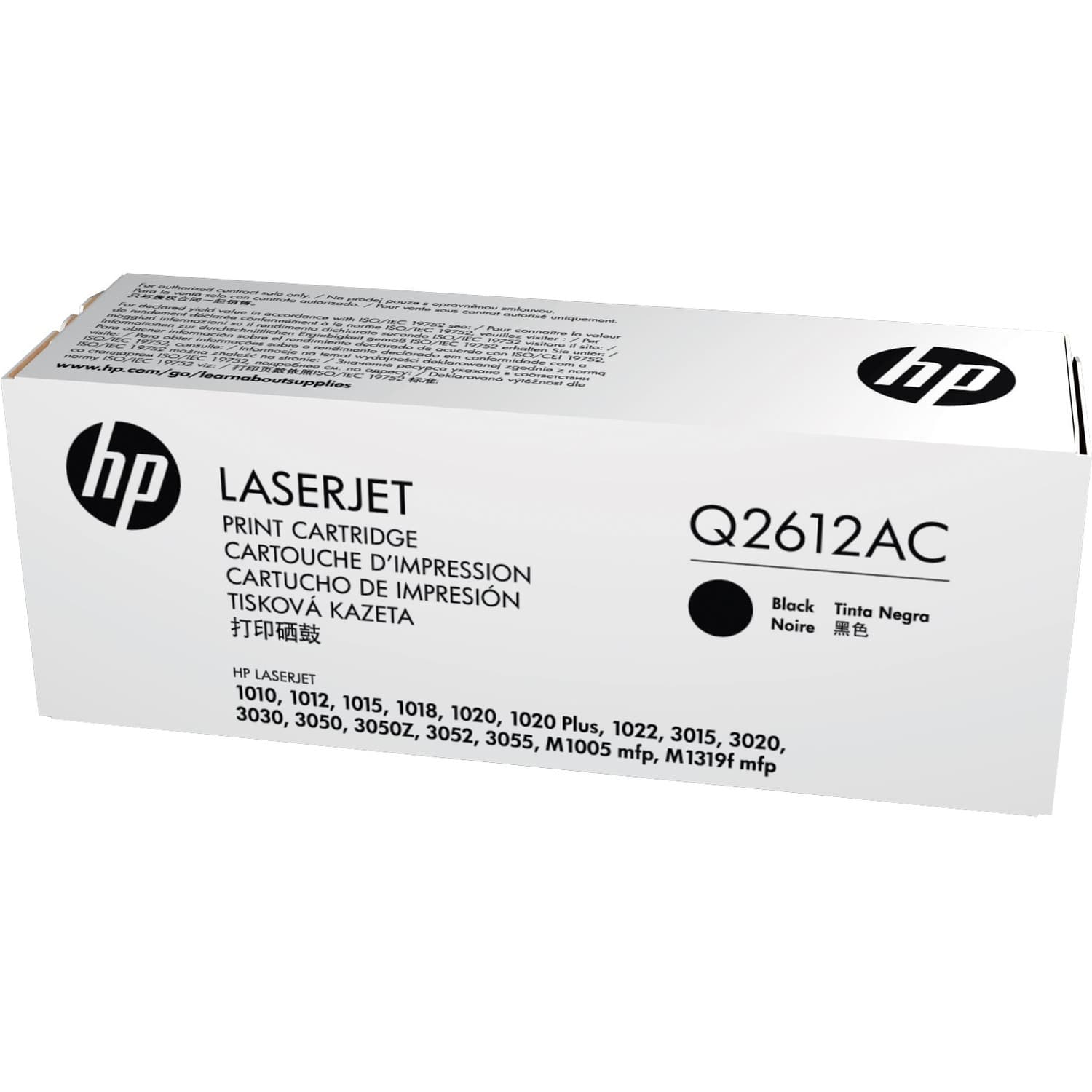 

Toner HP 12A (Q2612AC) czarny 2000str korporacyjny, Q2612ac) czarny 2000str korporacyjn