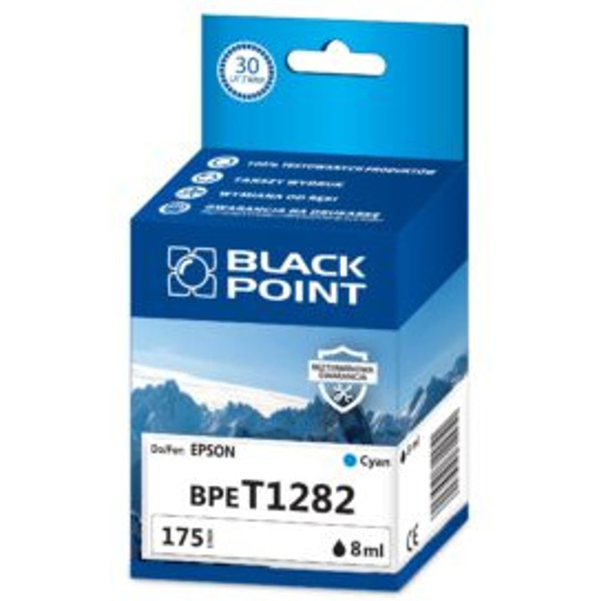 

Tusz BLACK POINT (BPET1282) niebieski 8ml zamiennik EPSON (T1282/C13T12824012) S22/SX125/SX425W, T1282/c13t12824012) s22/sx125/sx425