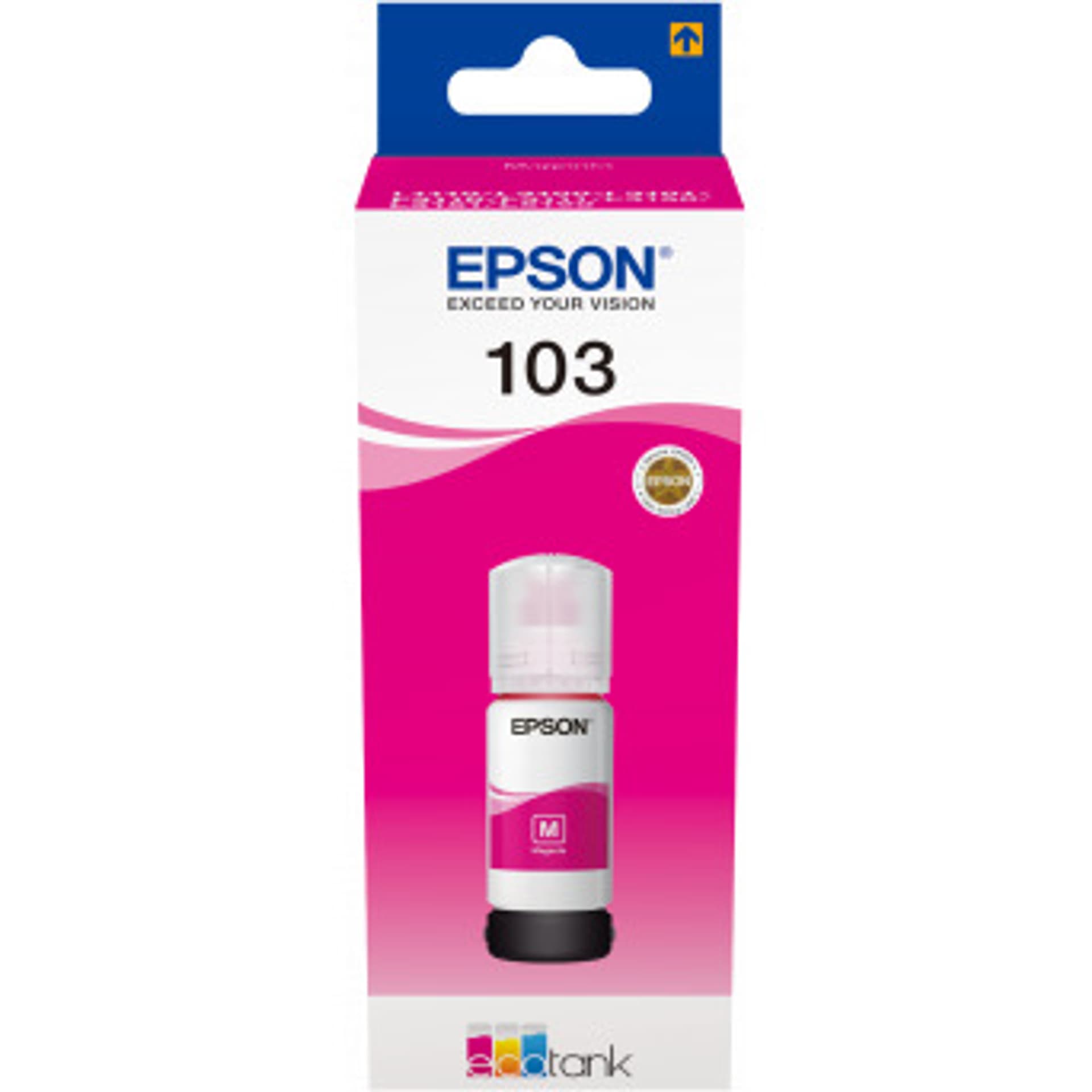

Tusz Epson C13T00S34A (oryginał 103; 65 ml; czerwony)