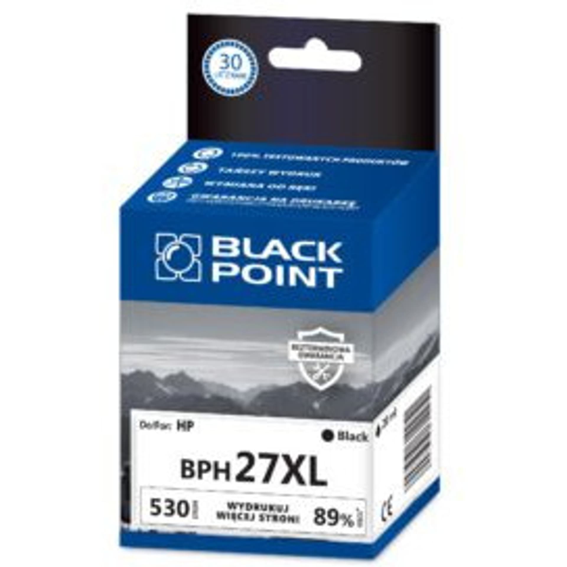 

Tusz BLACK POINT (BPH27XL) czarny 530str zamiennik HP (27/C8727AE) D3520/3535/3550/3650/3745, 27/c8727ae) d3520/3535/3550/3650/374