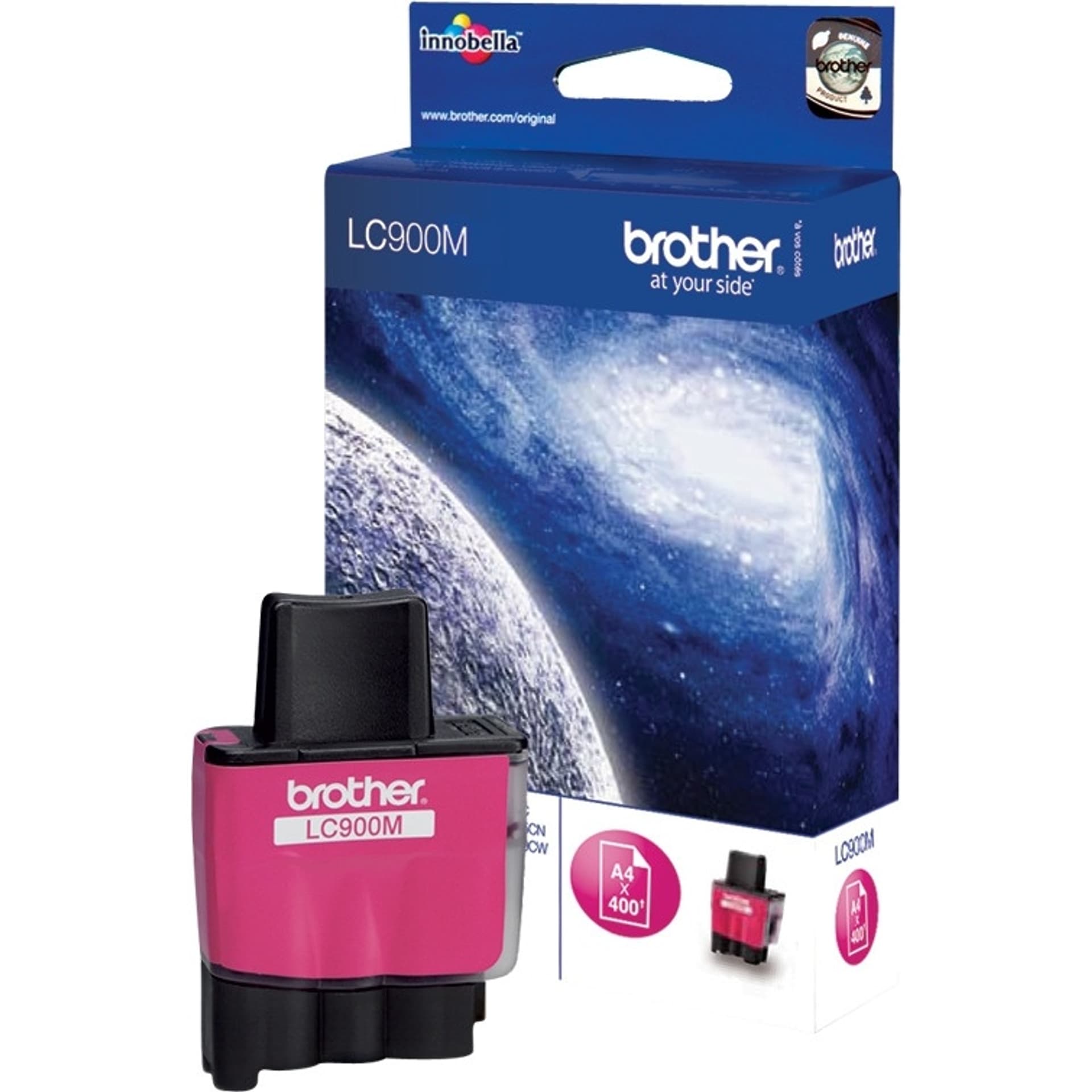 

Tusz BROTHER (LC900M) purpurowy 400str MFC210C/410CN/5440CN, Lc900m) purpurowy 400str mfc210c/410cn/5440c