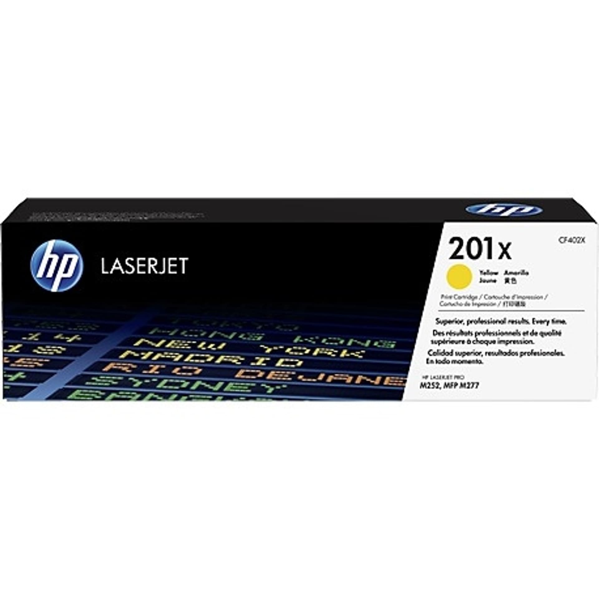 

Toner HP 201X Żółty CF402X CF402X