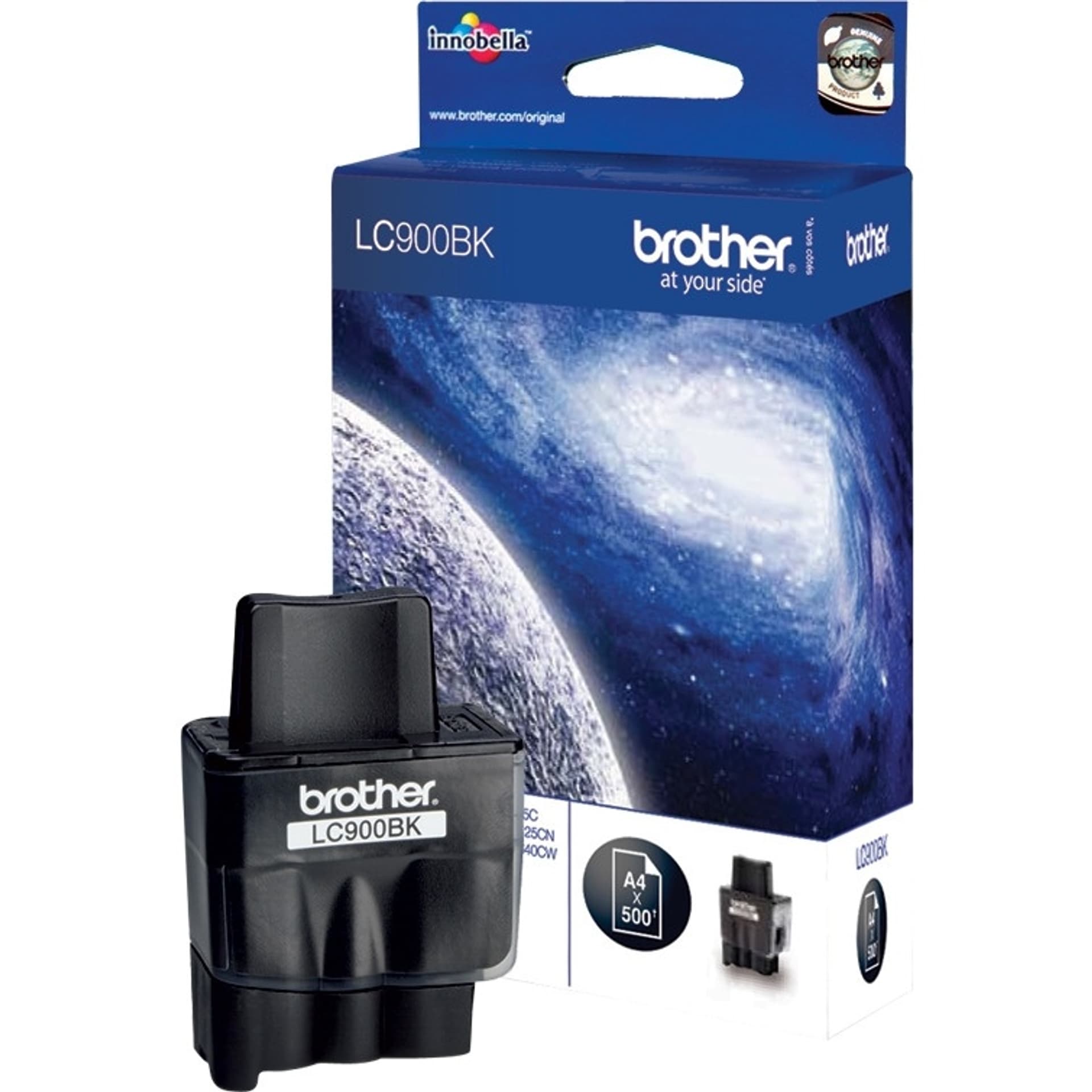 

Tusz BROTHER (LC900BK) czarny 500str MFC210C/410CN/5440CN, Lc900bk) czarny 500str mfc210c/410cn/5440c