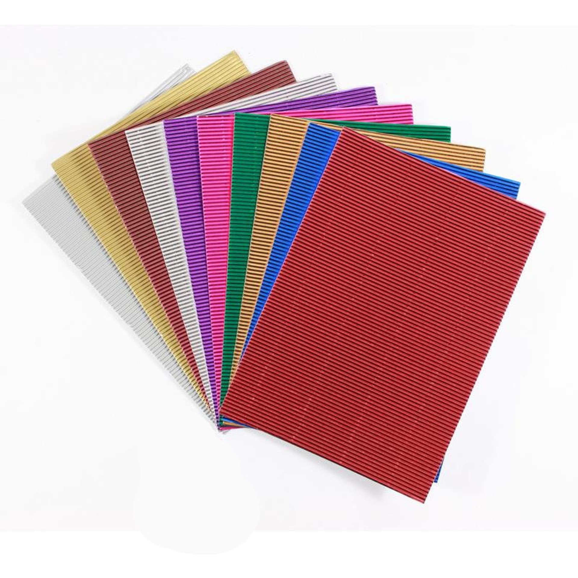 

Tektura falista B2 (10ark.) srebrna GIMAR, 10ark.) srebrna gima