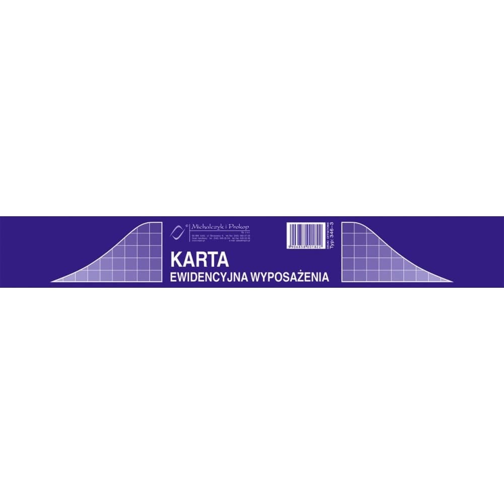 

346-3 Druk KEW Karta ewid.wypo wyposażenia(50) MICHALCZYK i PROKO, 50) michalczyk i prok