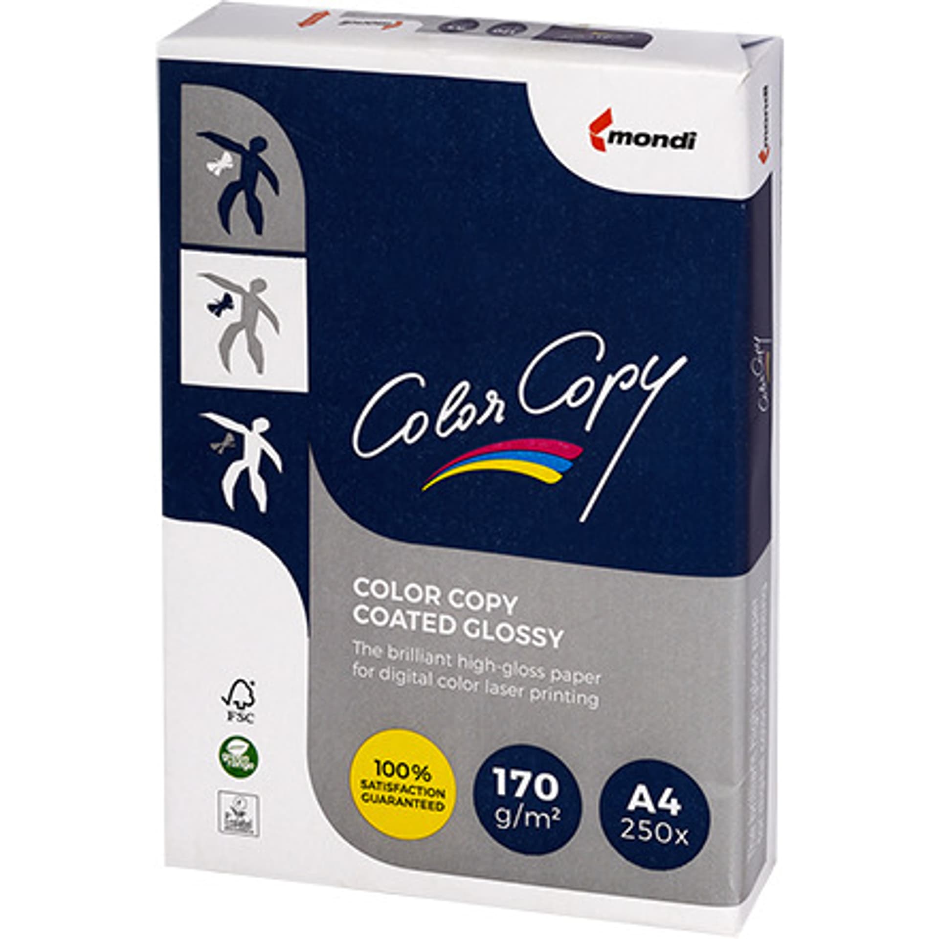 

Papier ksero COLOR COPY GLOSSY A4 170g 250ark biały 86857A17