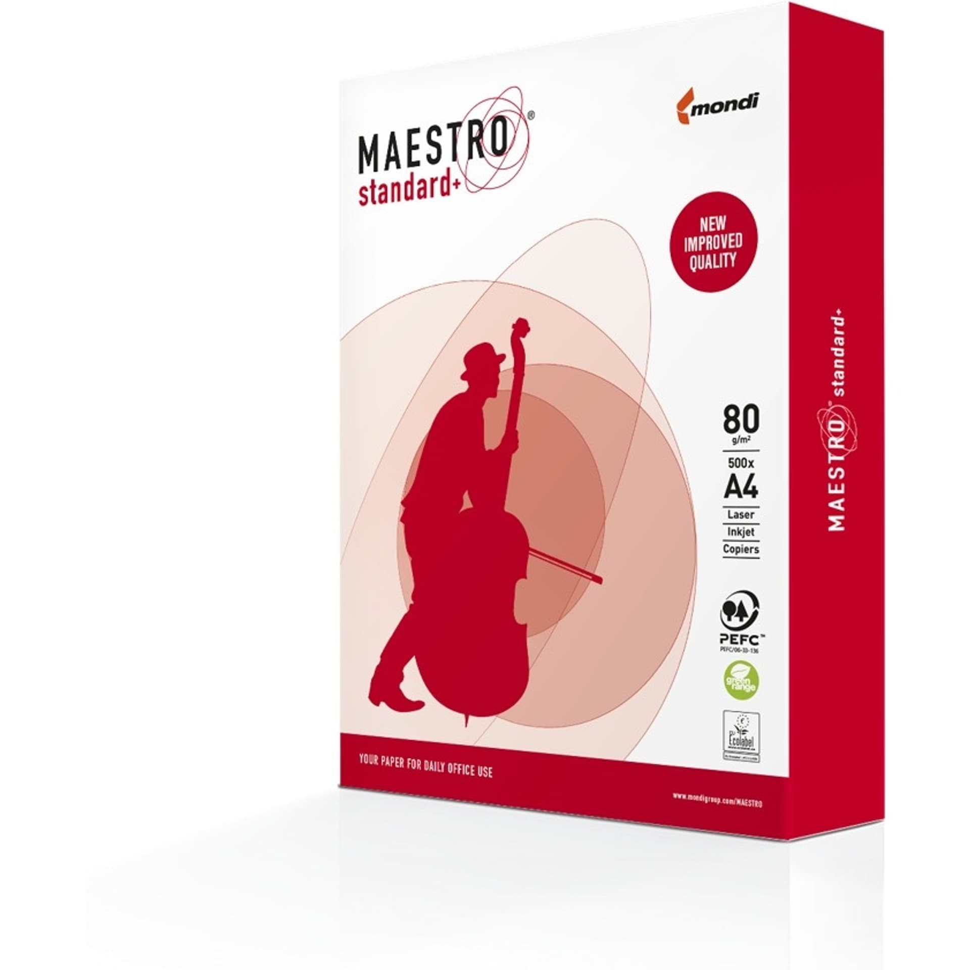 

Papier ksero A4 80g (5ryz) MAESTRO STANDARD PLUS 161CIE 94928A80S, 5ryz) maestro standard plus 161cie 94928a80