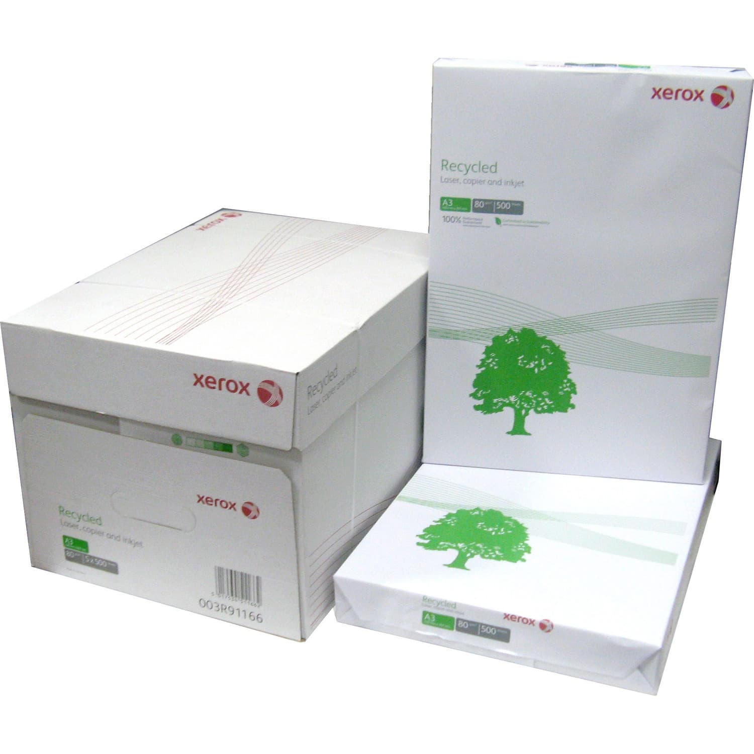 

Papier ksero A3 80g XEROX RECYCLED (3R91166) 500ark, 3r91166) 500ar