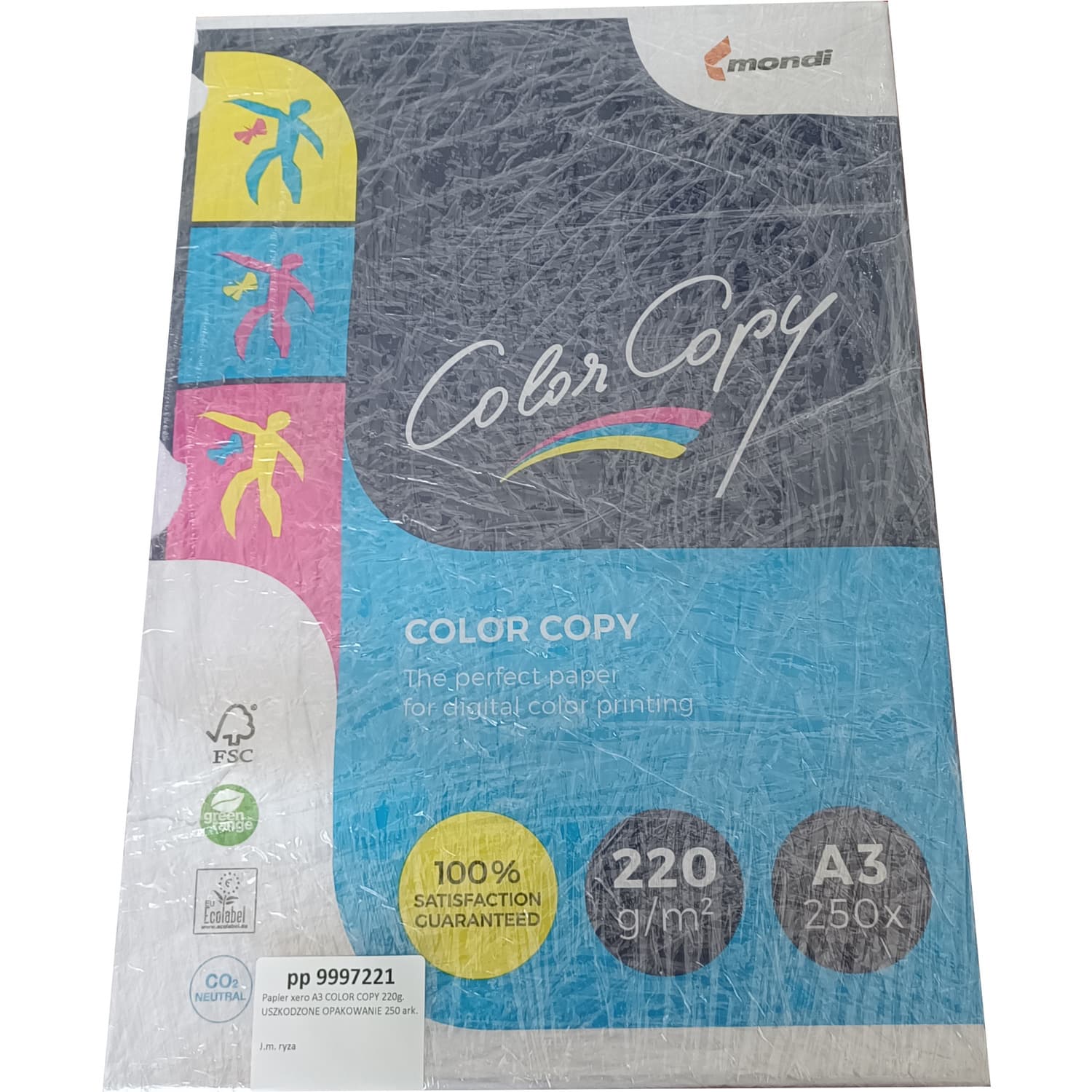 

Papier ksero COLOR COPY A3 220g 250ark