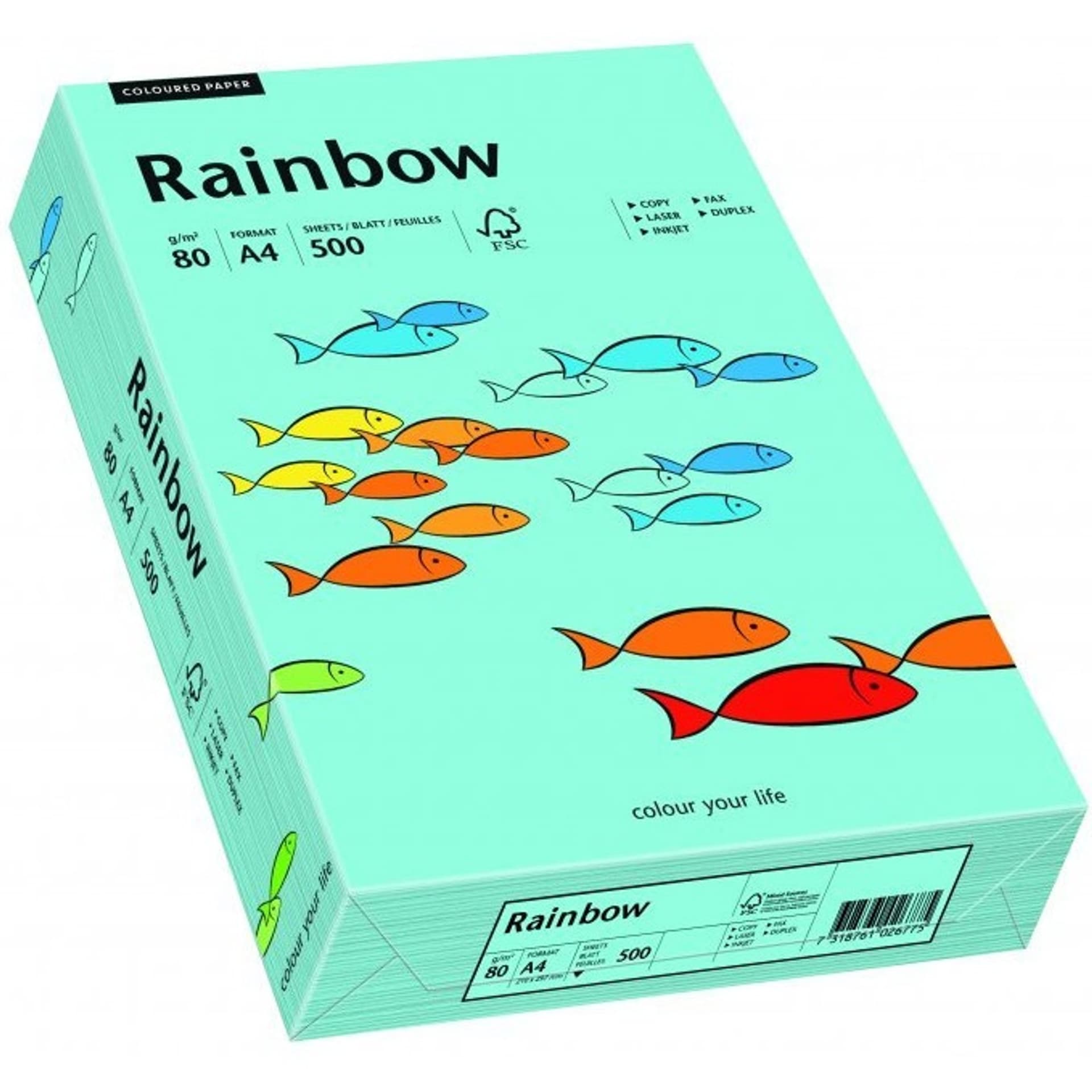 

Papier ksero A4 80g RAINBOW R84 morski 88042717