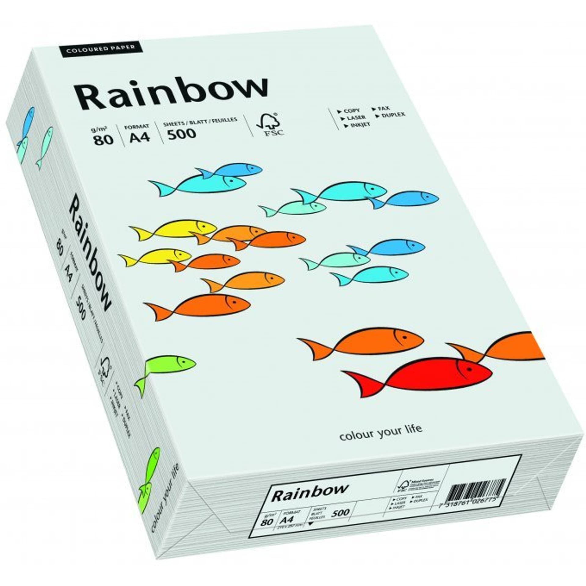 

Papier ksero A4 80g RAINBOW R93 jasnoszary 88042783