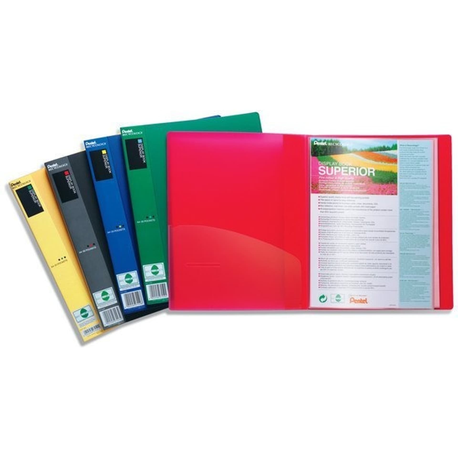 

Album ofertowy A4 20kieszeni czerwony DCF142B SUPERIOR PENTEL