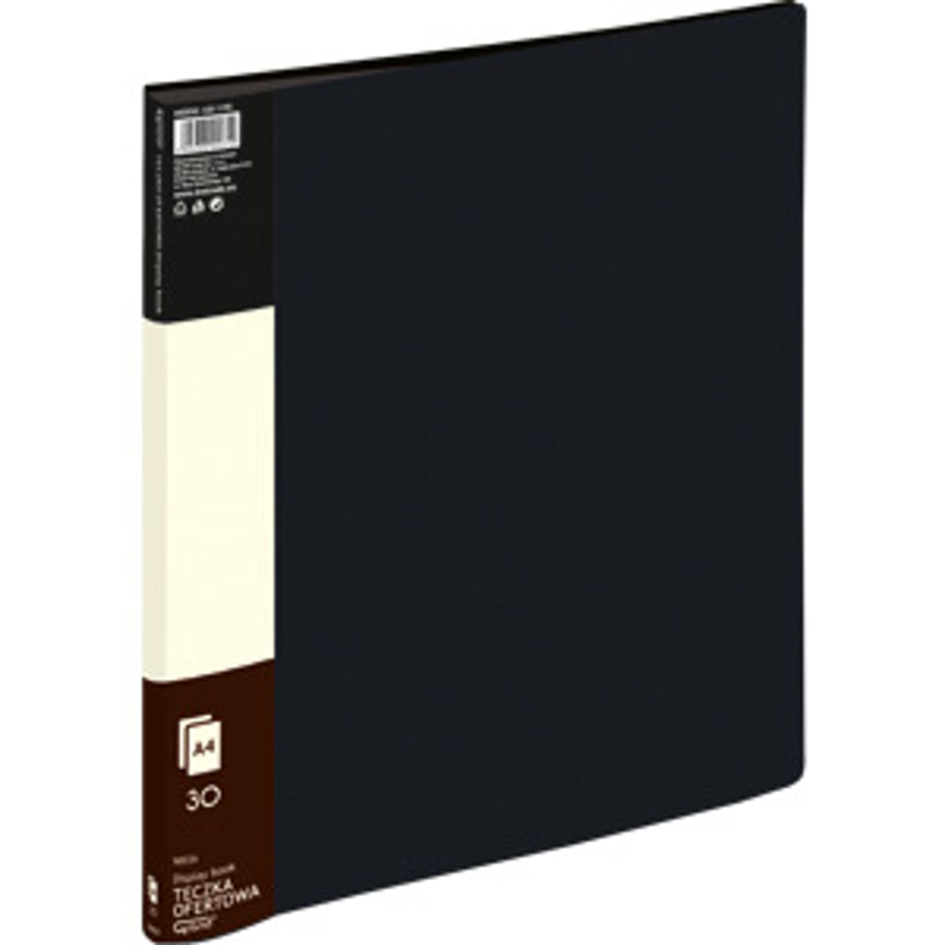 

Teczka ofertowa 9003A czarna 30 koszulek 120-1195 GRAND