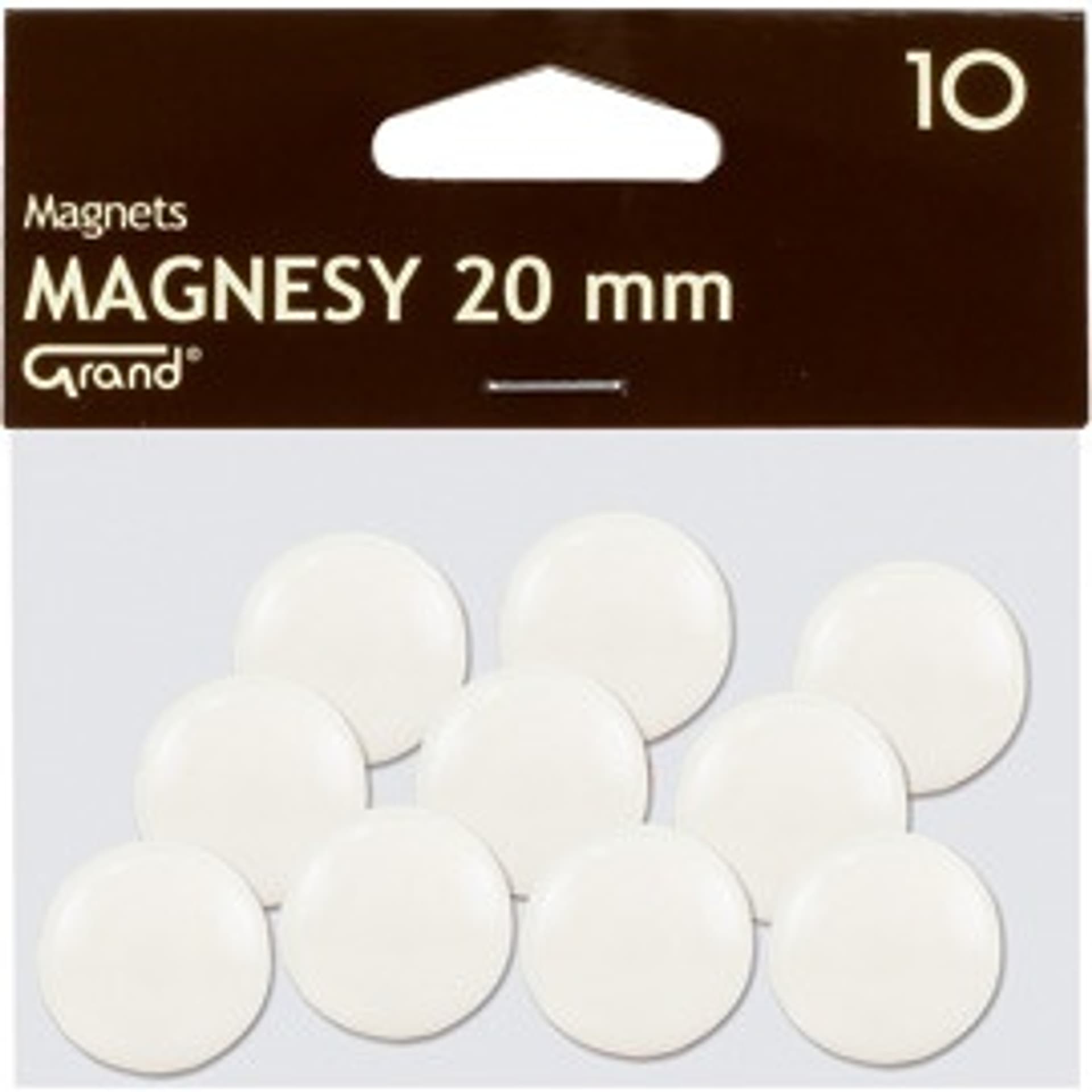 

Magnesy 20mm GRAND białe (10szt.) 130-1689 GRAND, 10szt.) 130-1689 gran
