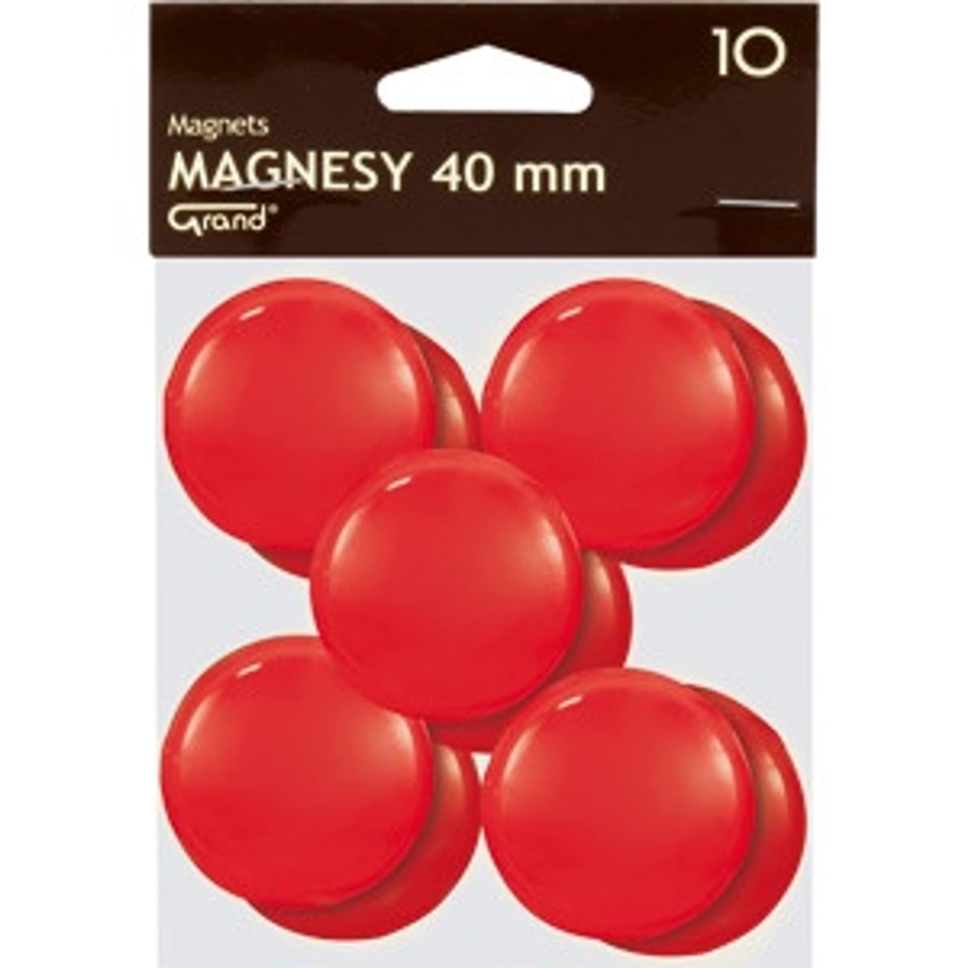 

Magnesy 40mm czerwone (10szt.) 130-1701 GRAND, 10szt.) 130-1701 gran