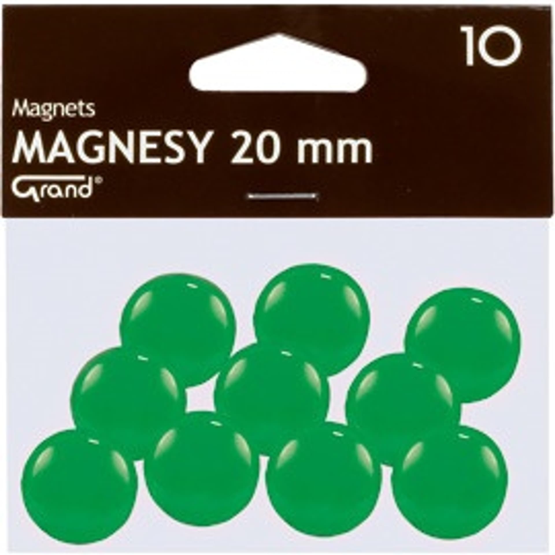 

Magnesy 20mm zielone (10szt.) 130-1692 GRAND, 10szt.) 130-1692 gran