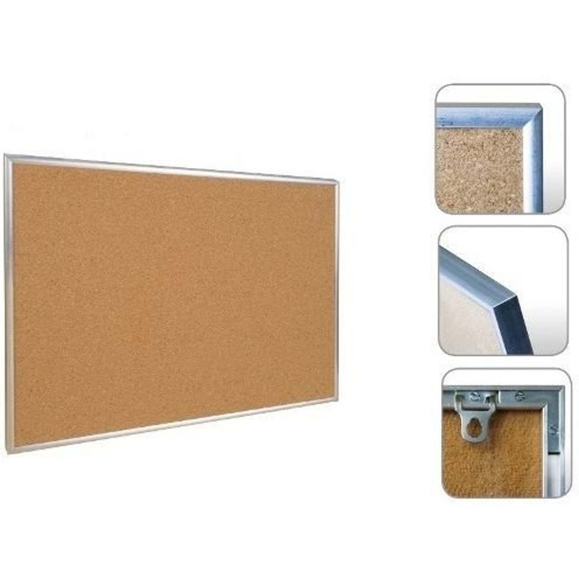 

Tablica korkowa 80x100 r.aluminiowa WIELKOR