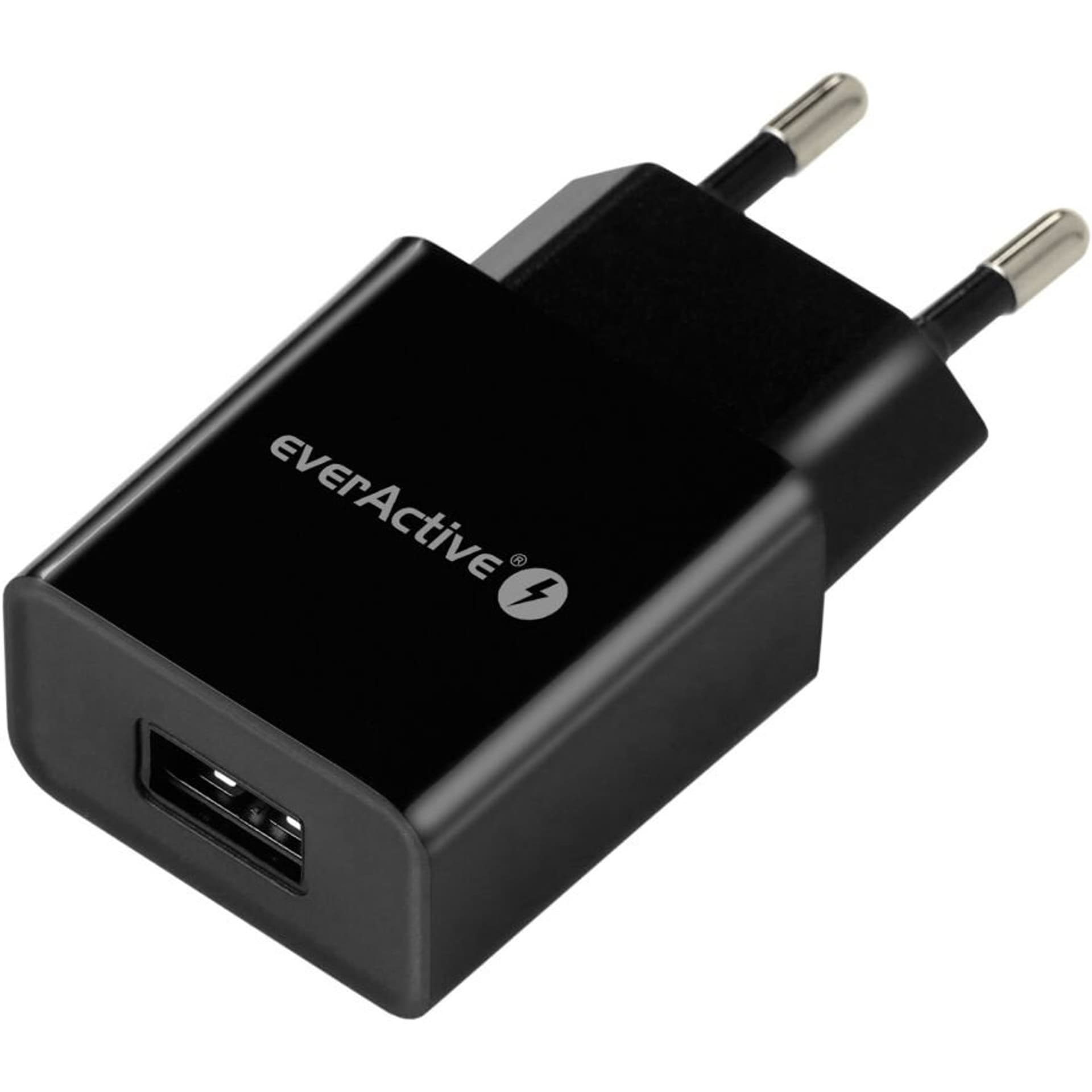 

EVERACTIVE ŁADOWARKA USB 1 PORTOWA, 1A, TECHNOLOGIA IQ SMART CHARGING - ŁADUJE URZĄDZENIA MAKSYMALNYM DLA NICH PRĄDEM SC100B