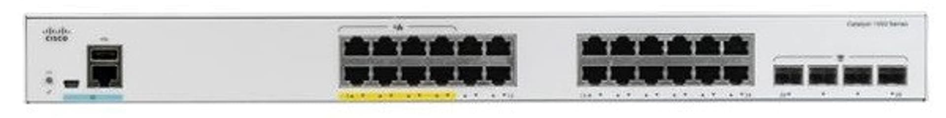 

CISCO Catalyst 1000 24-Port Gigabit data-only 4 x 10G SFP+ Uplinks LAN Base