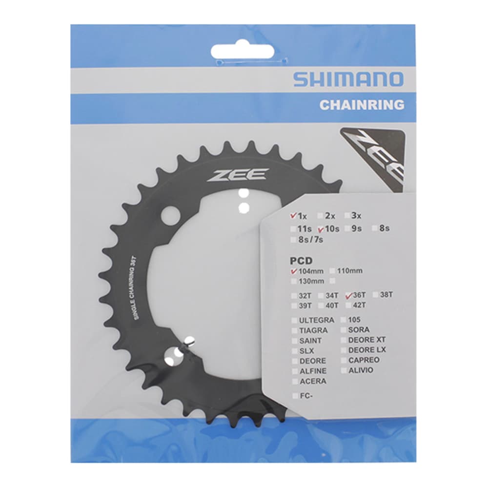 

Zębatka rowerowa przednia Shimano Zee FC-M640 36T