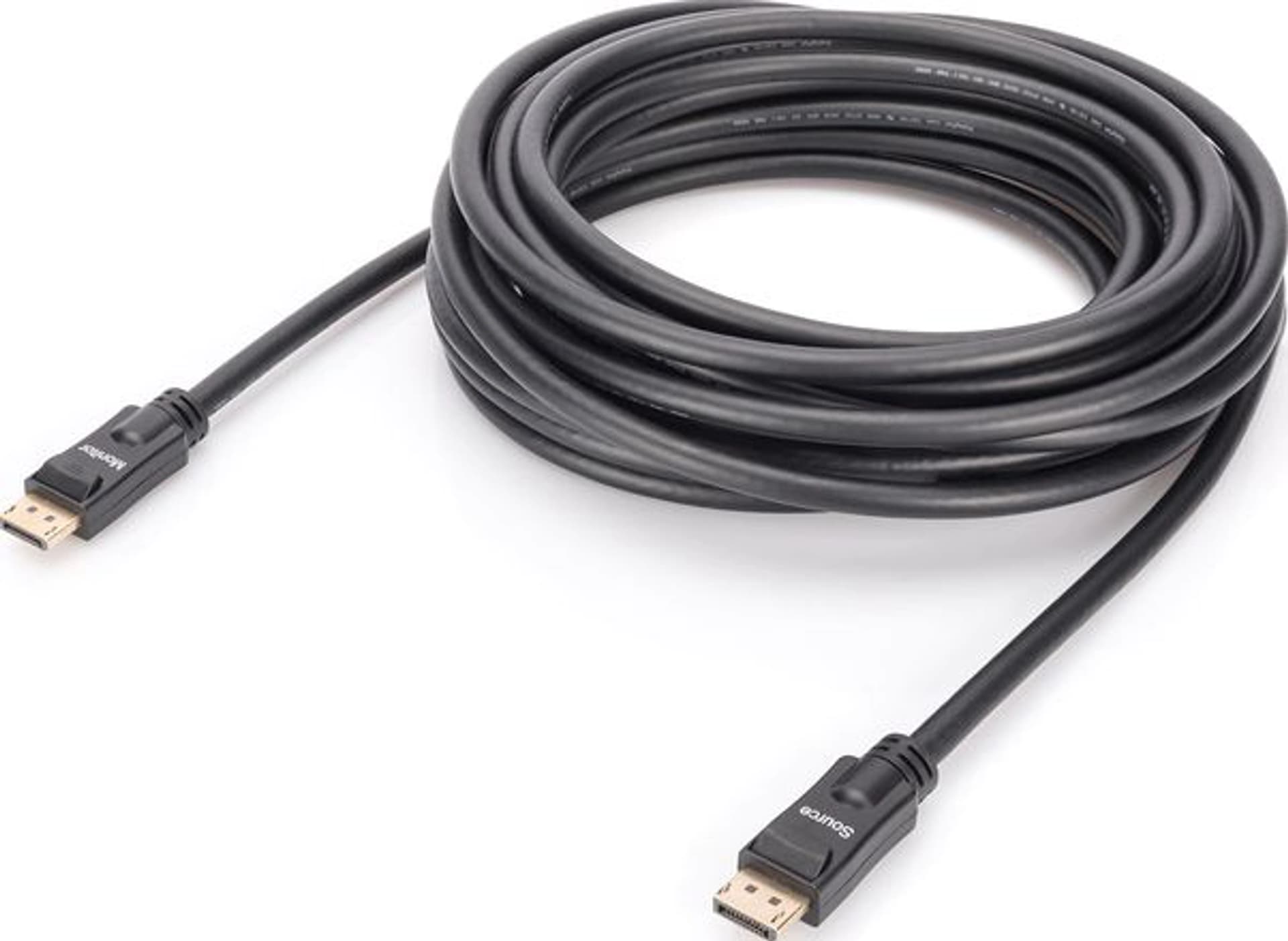 

Kabel połączeniowy DisplayPort 4K 60Hz UHD Typ DP/DP M/M czarny 10m AK-340105-100-S