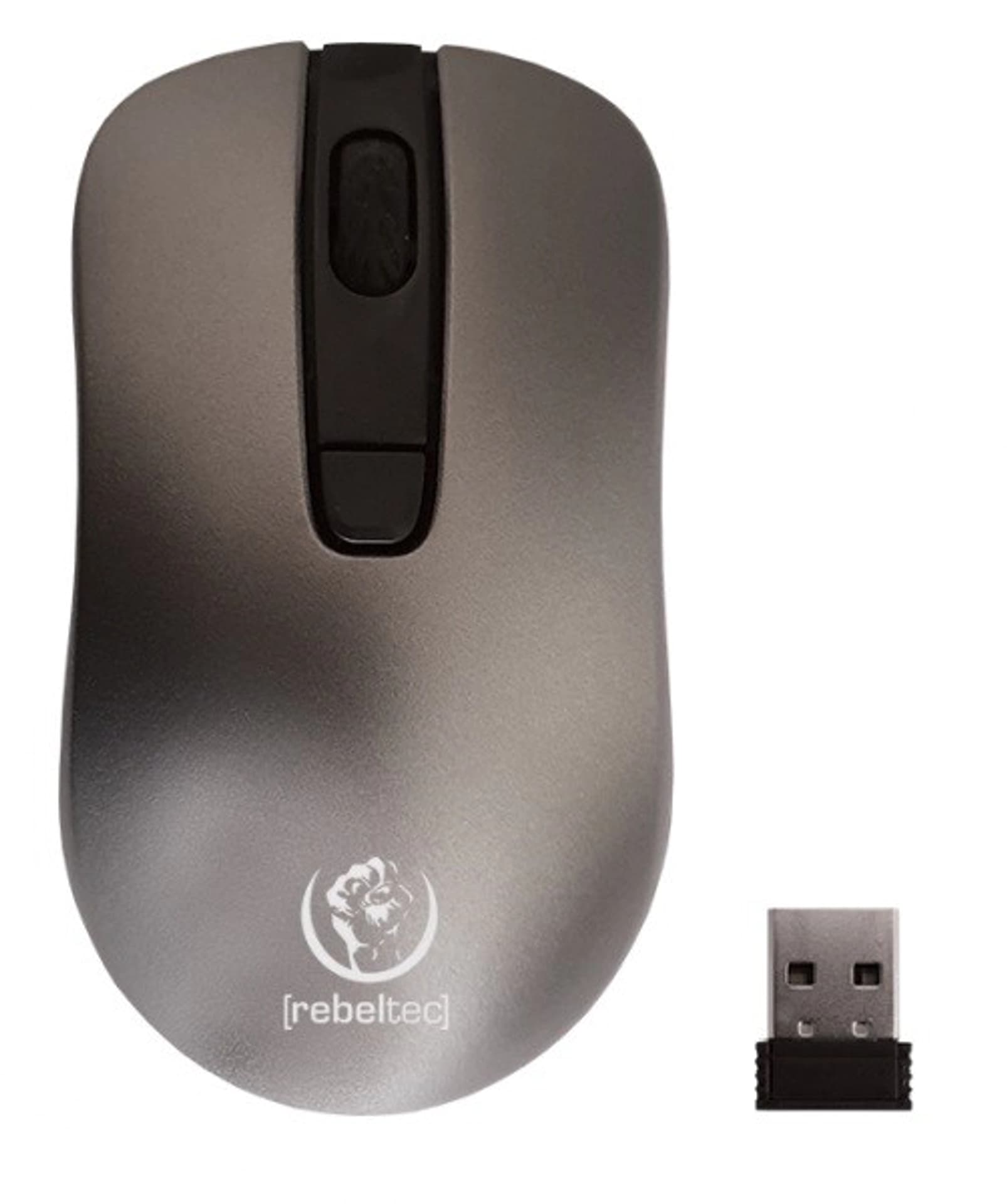 

MYSZ REBELTEC STAR SILVER WIRELESS USB