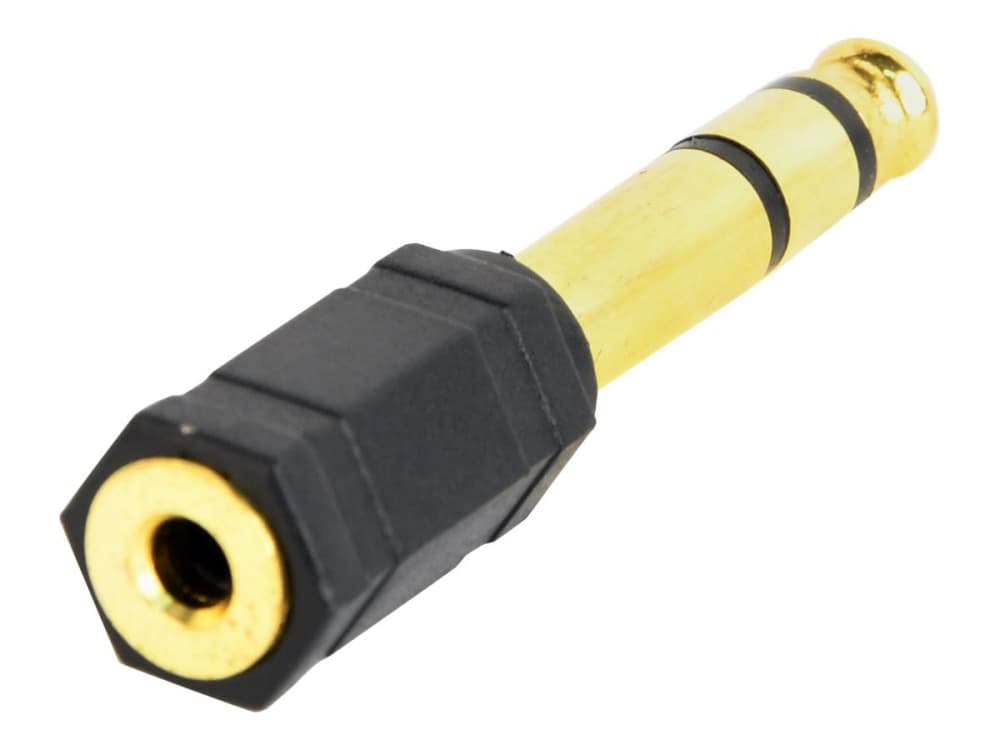

Adapter stereo Jack żeński 3.5mm do Jack męski 6.35mm Gembird