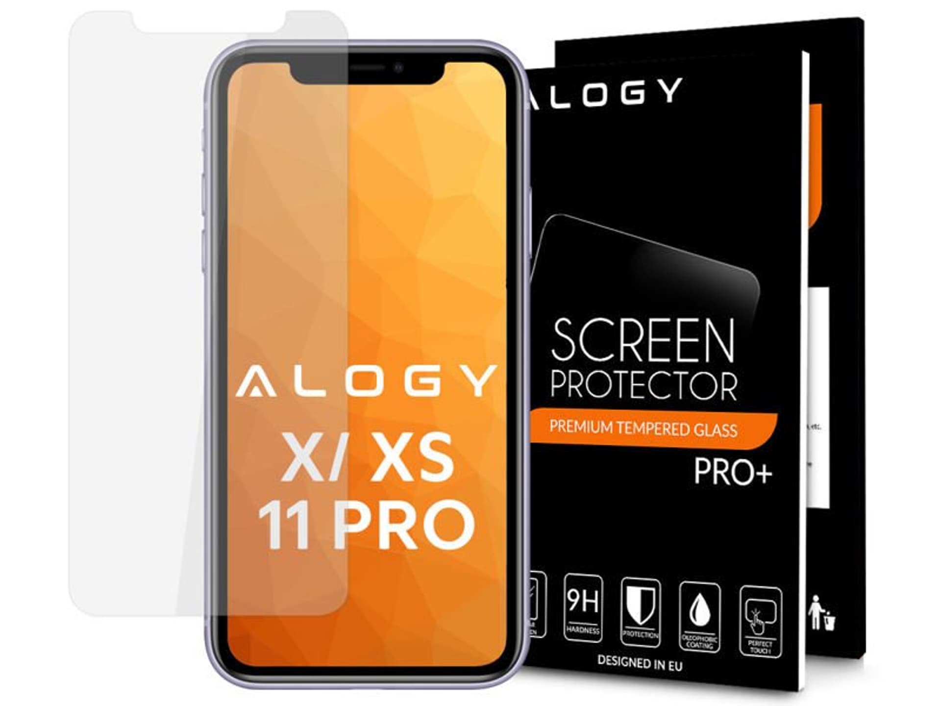 

Szkło hartowane Alogy na ekran do Apple iPhone X/ XS/ 11 Pro