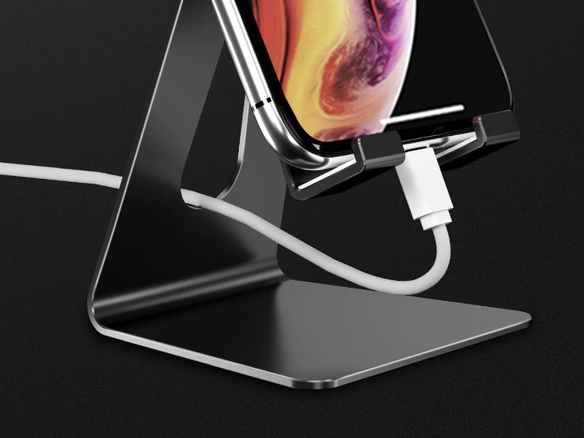 

Uniwersalny stojak na telefon Alogy podstawka uchwyt Black