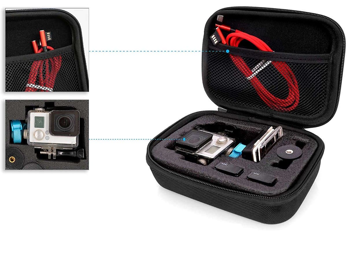 

Pancerne etui Alogy torba podróżna do GoPro Hero 11/10/9/8/7 Czarne