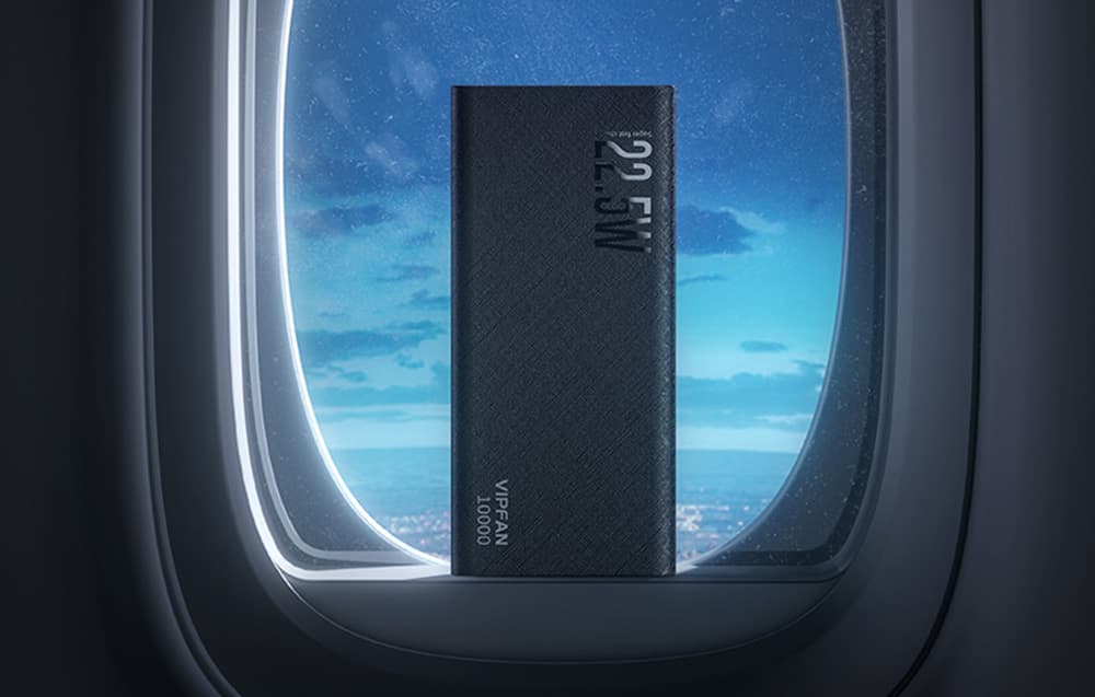 

Powerbank Vipfan F06 10000mAh, 22.5W, PD (czarny)
