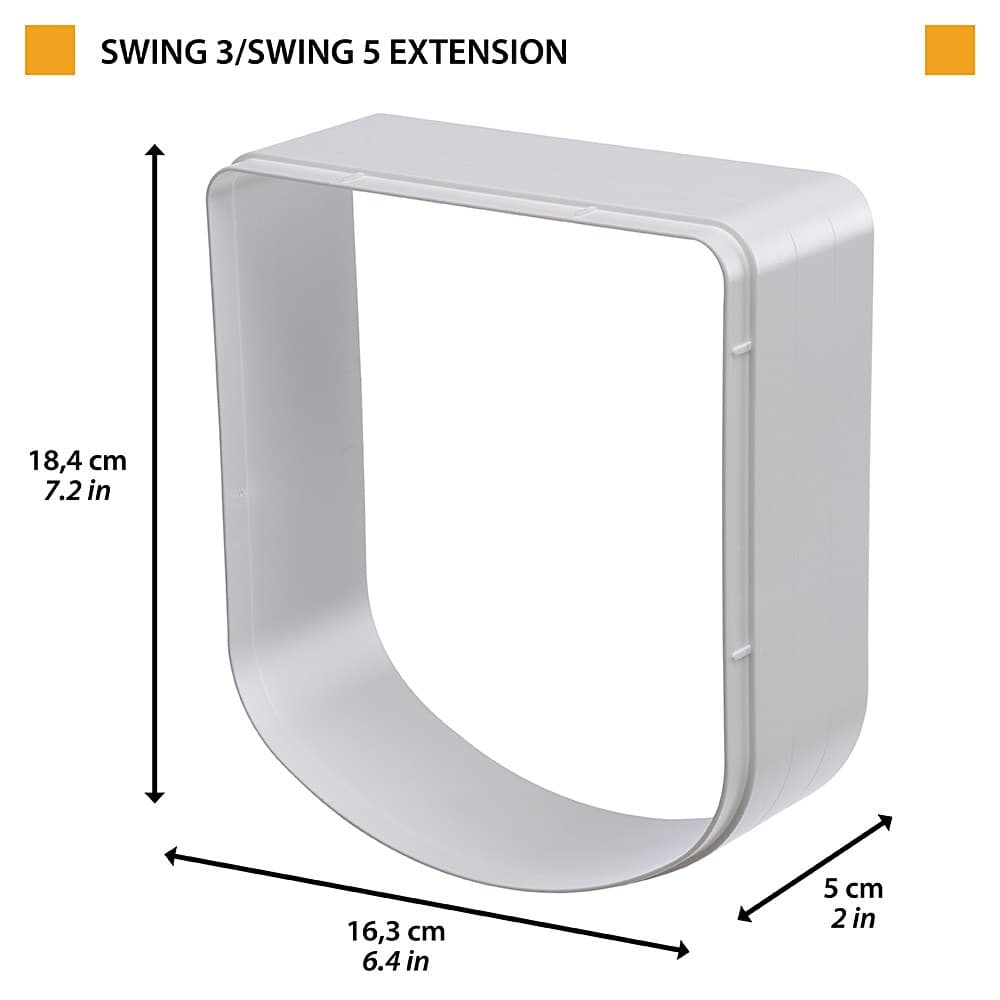 

Tunel przedłużający do drzwiczek SWING 3/5 biały