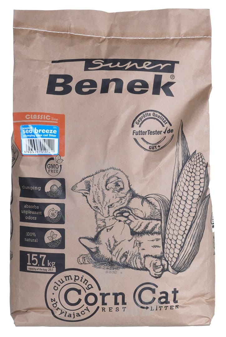 

Super Benek Corn Cat Morska Bryza 25L