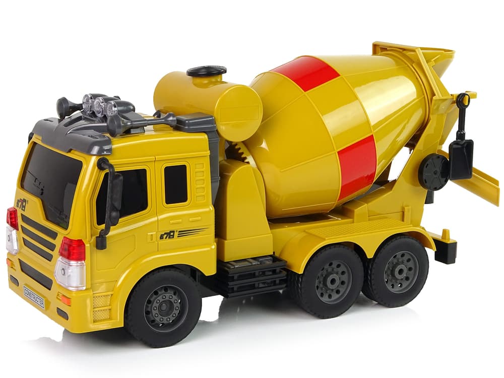 

Betoniarka Zdalnie Sterowana 2,4G Obrotowa Gruszka 1:20 Akcesoria