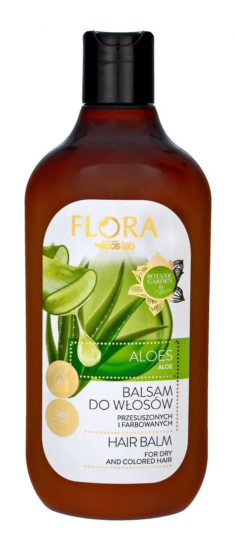 

Ecos Lab Flora Balsam do włosów przesuszonych i farbowanych - Aloes 500ml