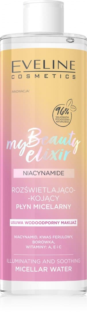

EVELINE MY BEAUTY ELIXIR Płyn mic. rozświetl-kojąc