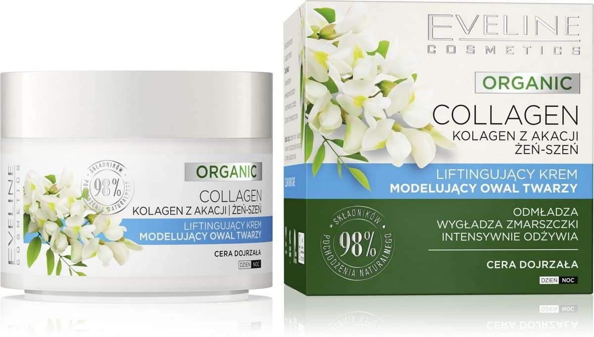 

EVELINE ORGANIC-COLLAGEN Krem liftingujący