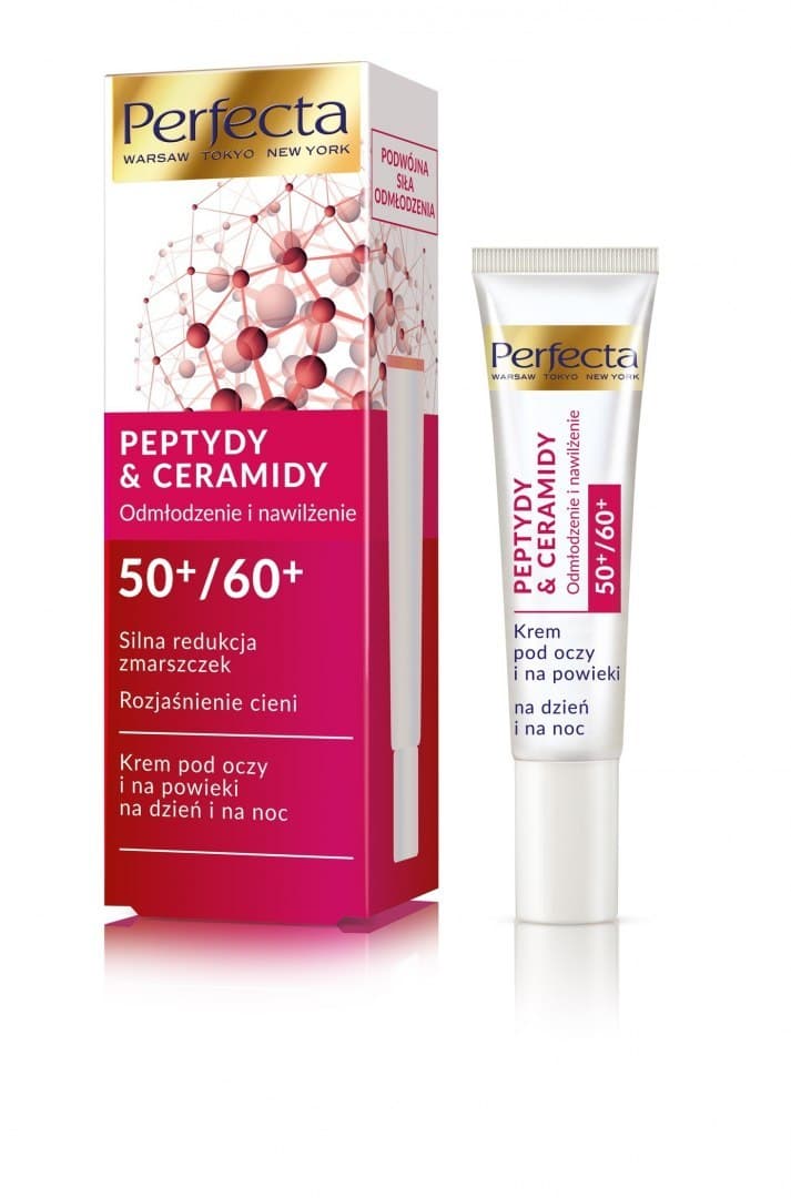 

Perfecta Peptydy & Ceramidy 50+ /60+ Krem pod oczy Silna Redukcja zmarszczek i rozjaśnienie 15ml