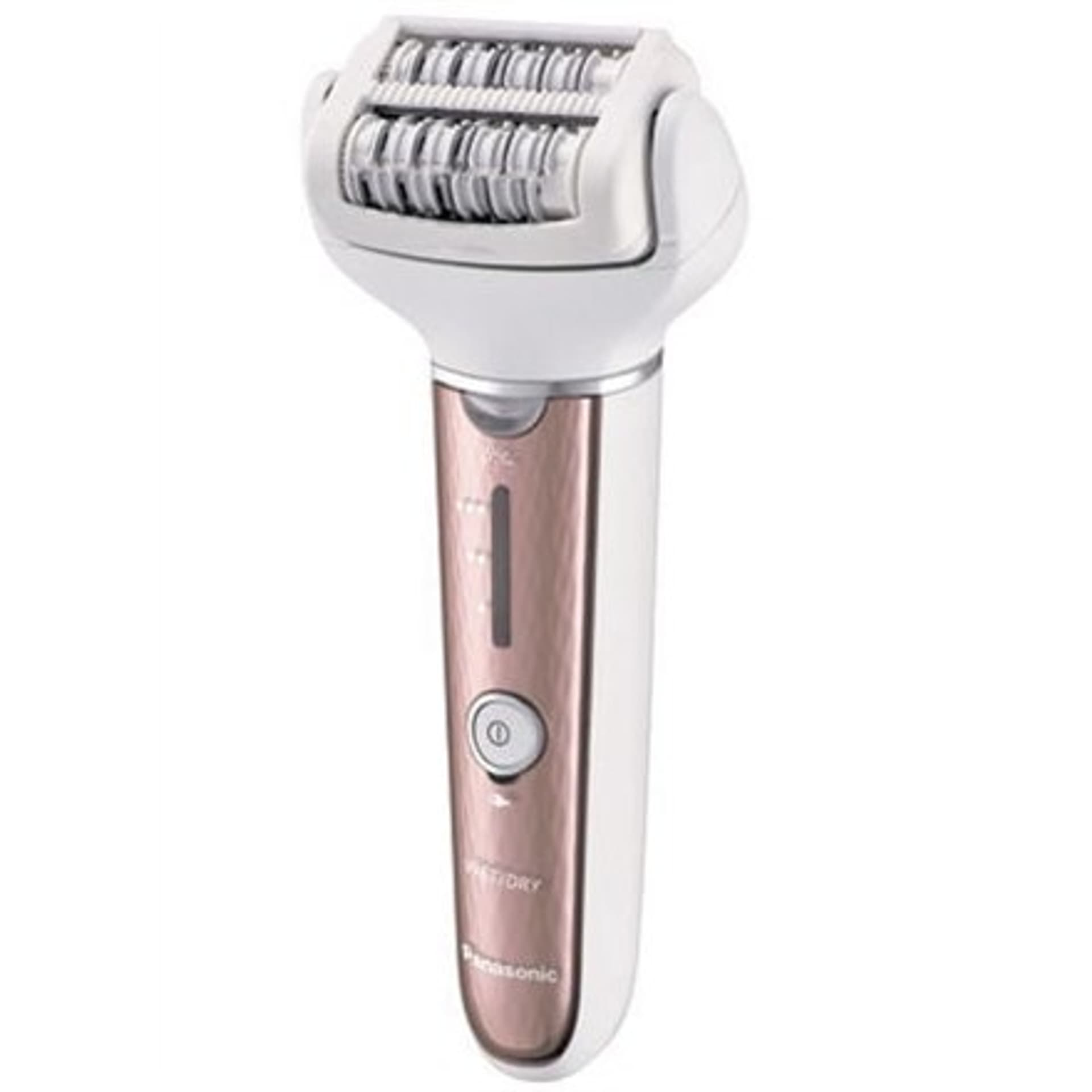 

Panasonic Epilator ES-EL8A-P503 Czas pracy (max) 30 min, Ilość poziomów mocy 3, Wet & Dry, White/Pink, Max) 30 min/ilość poziomów mocy 3/wet & dry/white/pin